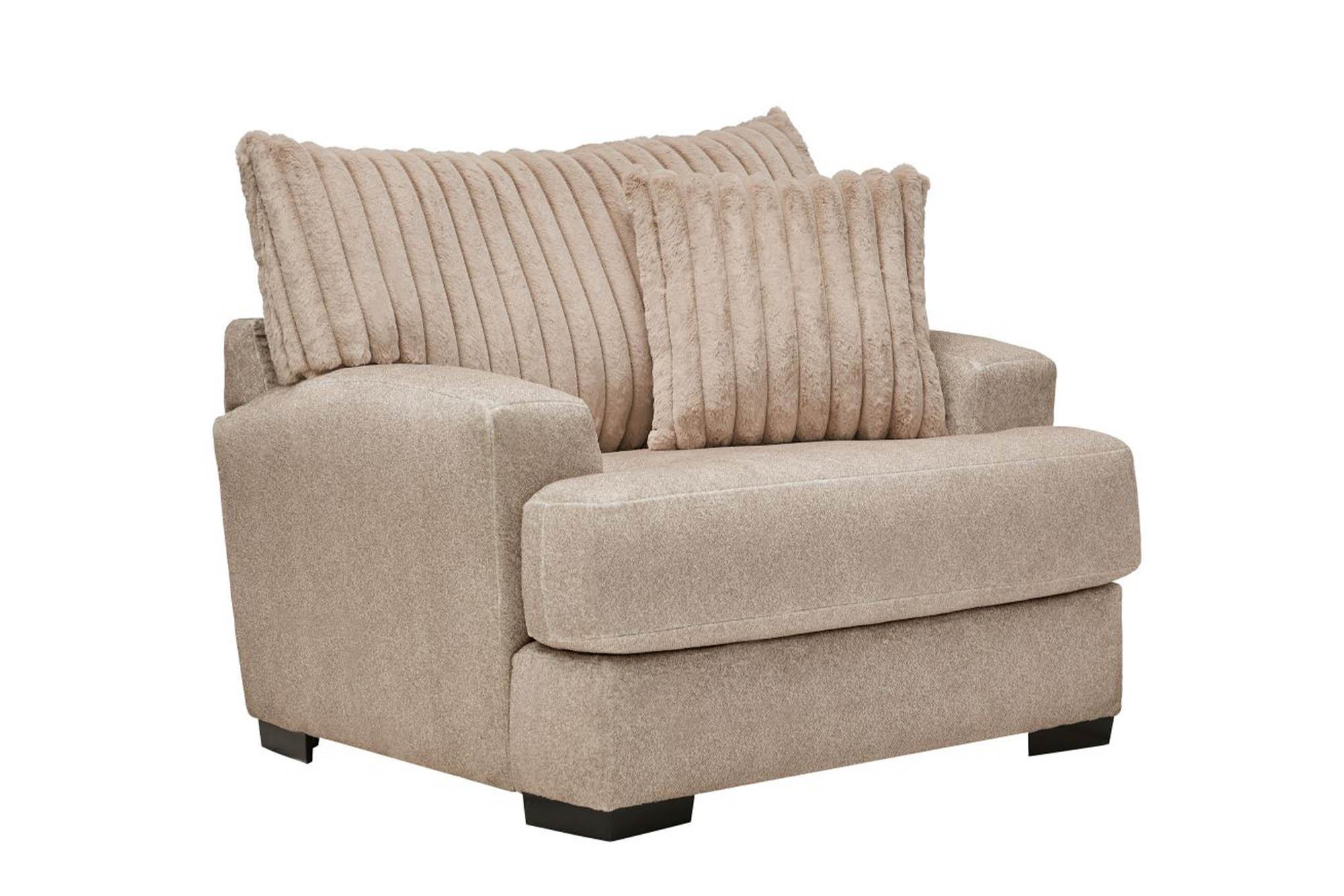 Transitional Chair SM5193-CH SM5193-CH in Light Brown Chenille