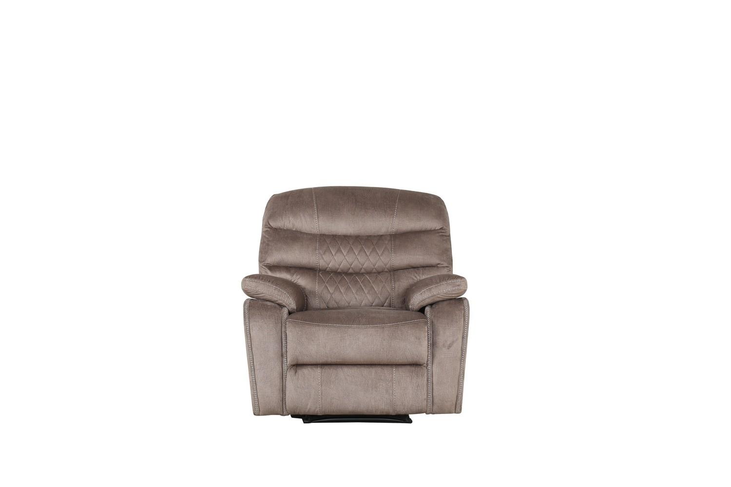 

                    
Buy Light Brown Leather Air Reclining Sofa Set 3Pcs Modern Global United 5052
