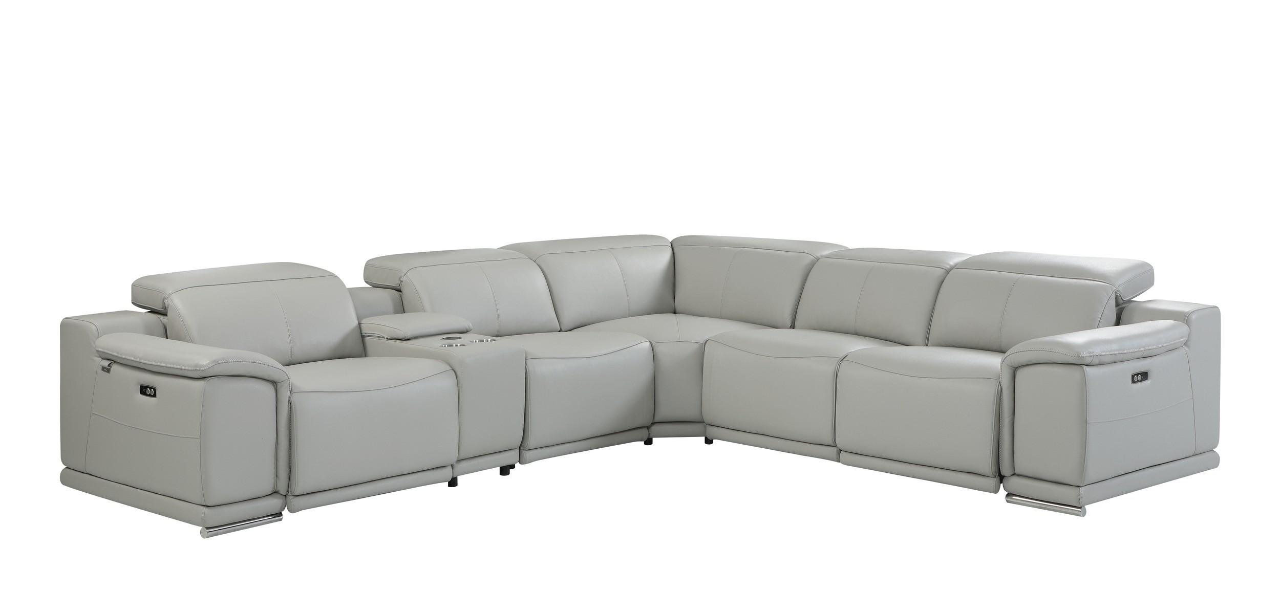 

    
Global United 9762 Reclining Sectional Light Gray 9762-LT_GRAY-3PWR-6PC

