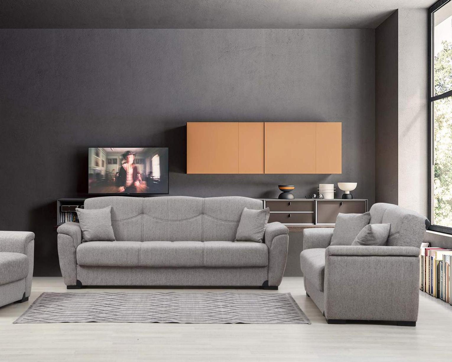 

                    
Alpha Furniture Everly Sofa Light Gray Fabric Purchase 
