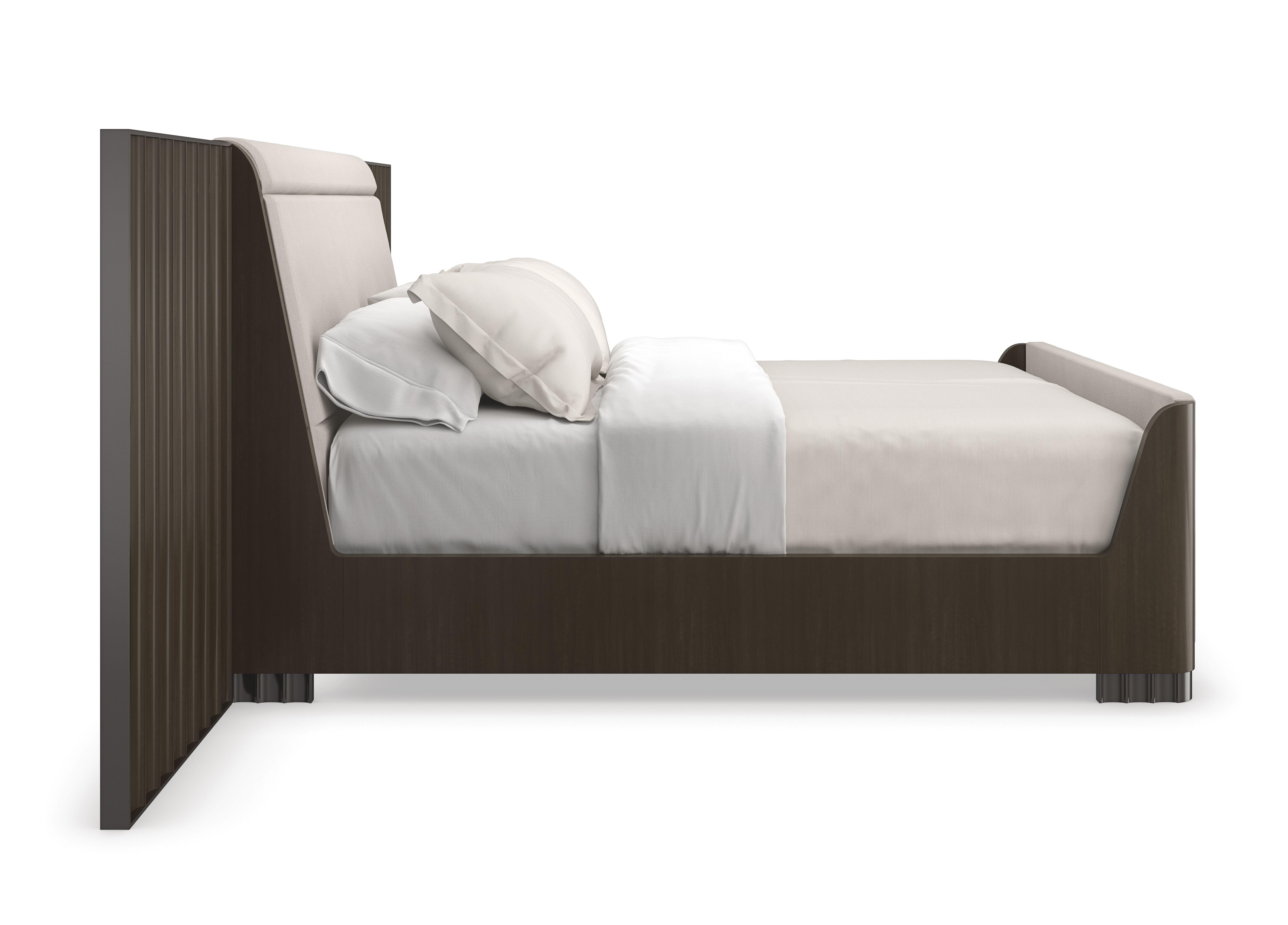 

    
Caracole SLOW WAVE WING PANELS Sleigh Bed Light Gray/Dark Chocolate CLA-423-123 CLA-423-123P
