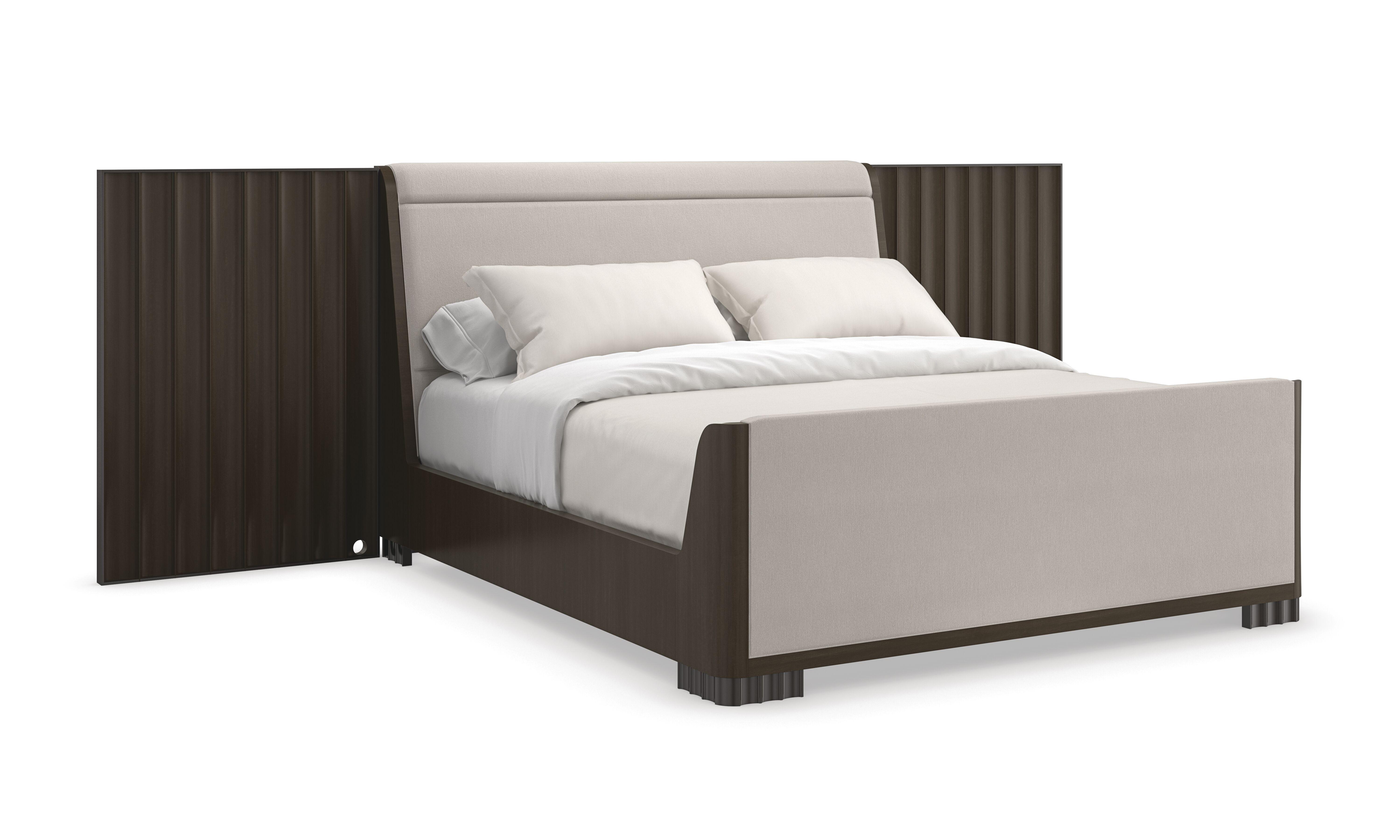 Caracole SLOW WAVE WING PANELS Sleigh Bed