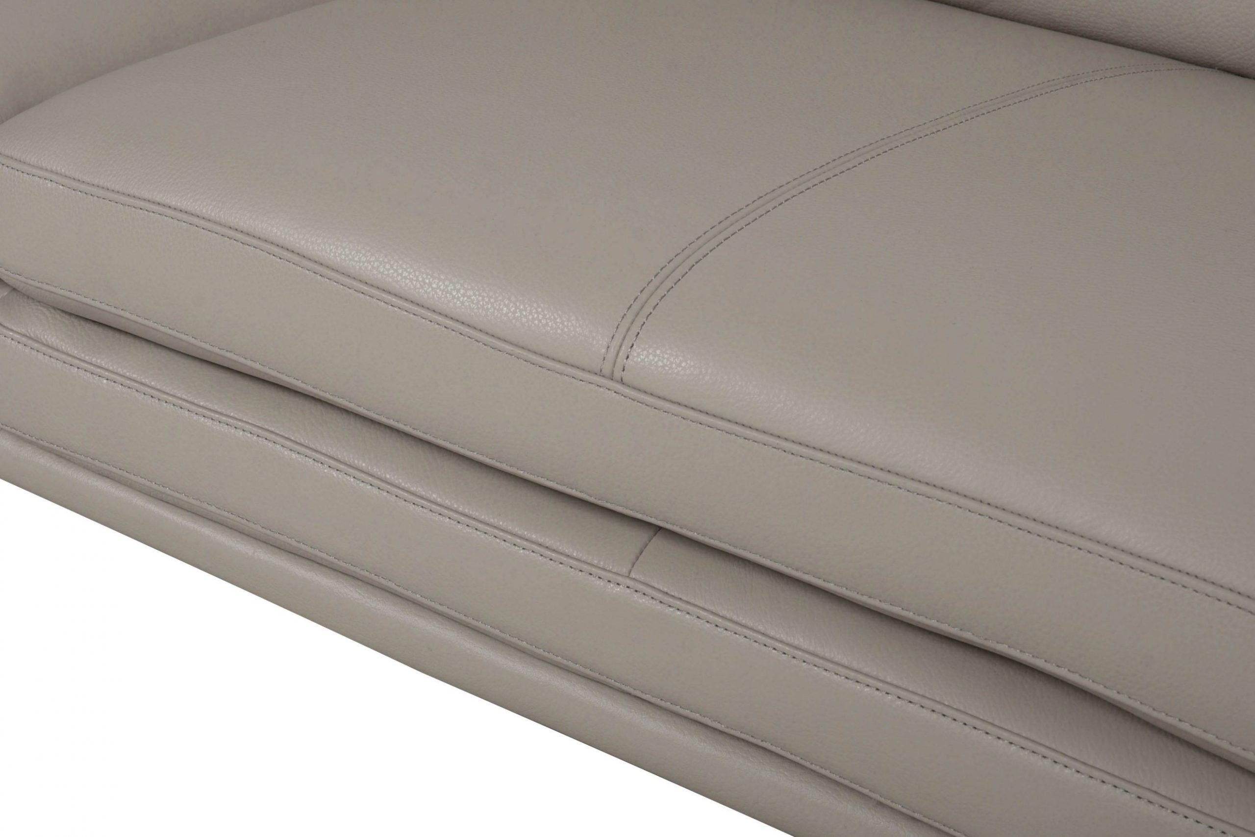 

    
44203BS1383 Light Gray Genuine Leather Sofa McCoy 442 Moroni Contemporary Modern
