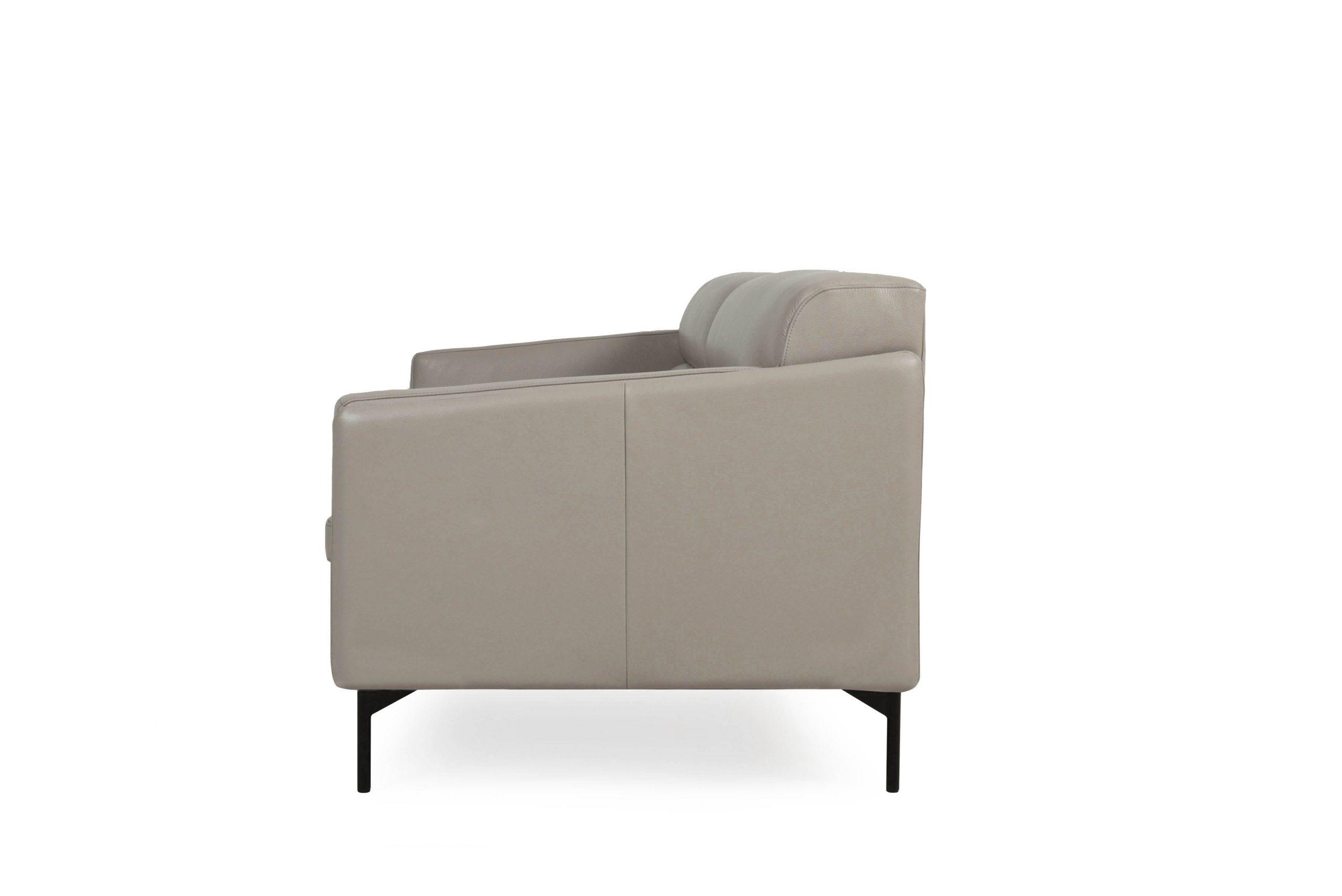 

    
Light Gray Genuine Leather Sofa Set 3Pcs McCoy 442 Moroni Contemporary Modern
