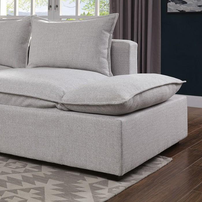 

    
CM6547 Furniture of America Sectional Sofa
