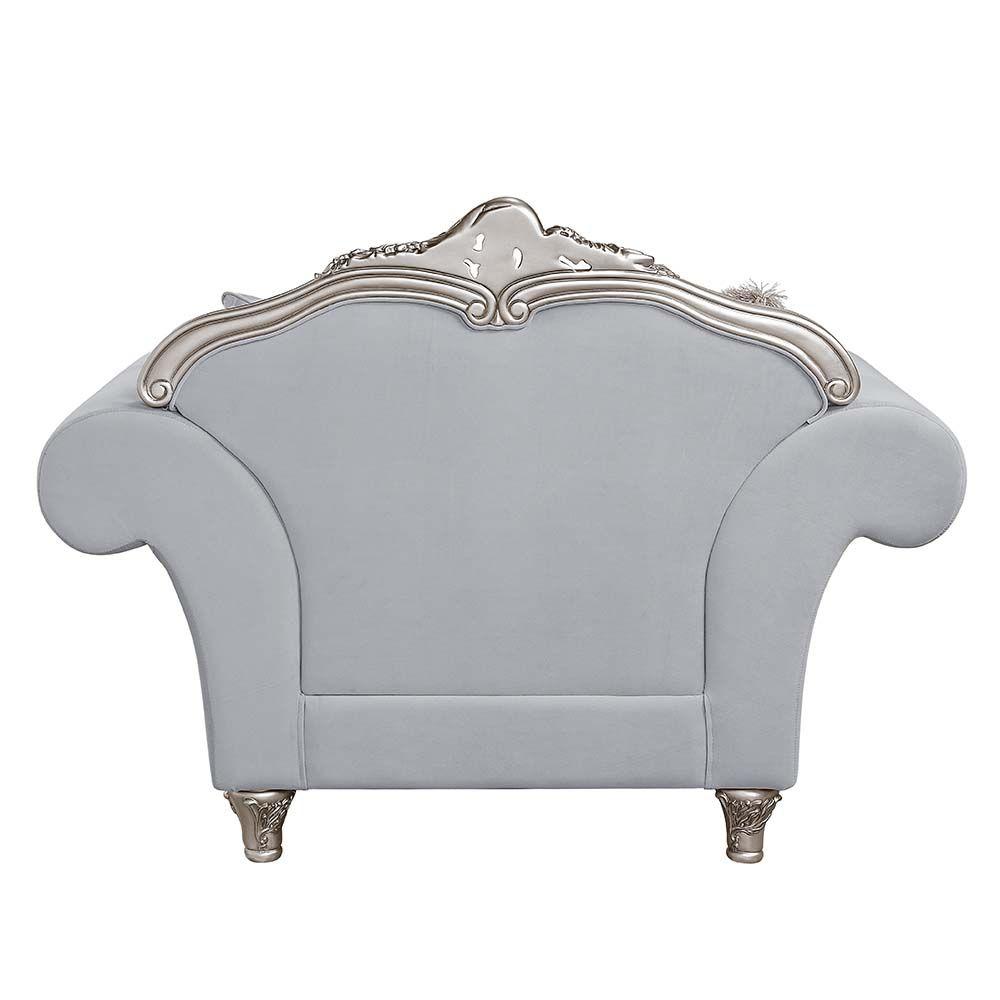 

                    
Acme Furniture Pelumi Accent Chair Light Gray Linen Purchase 
