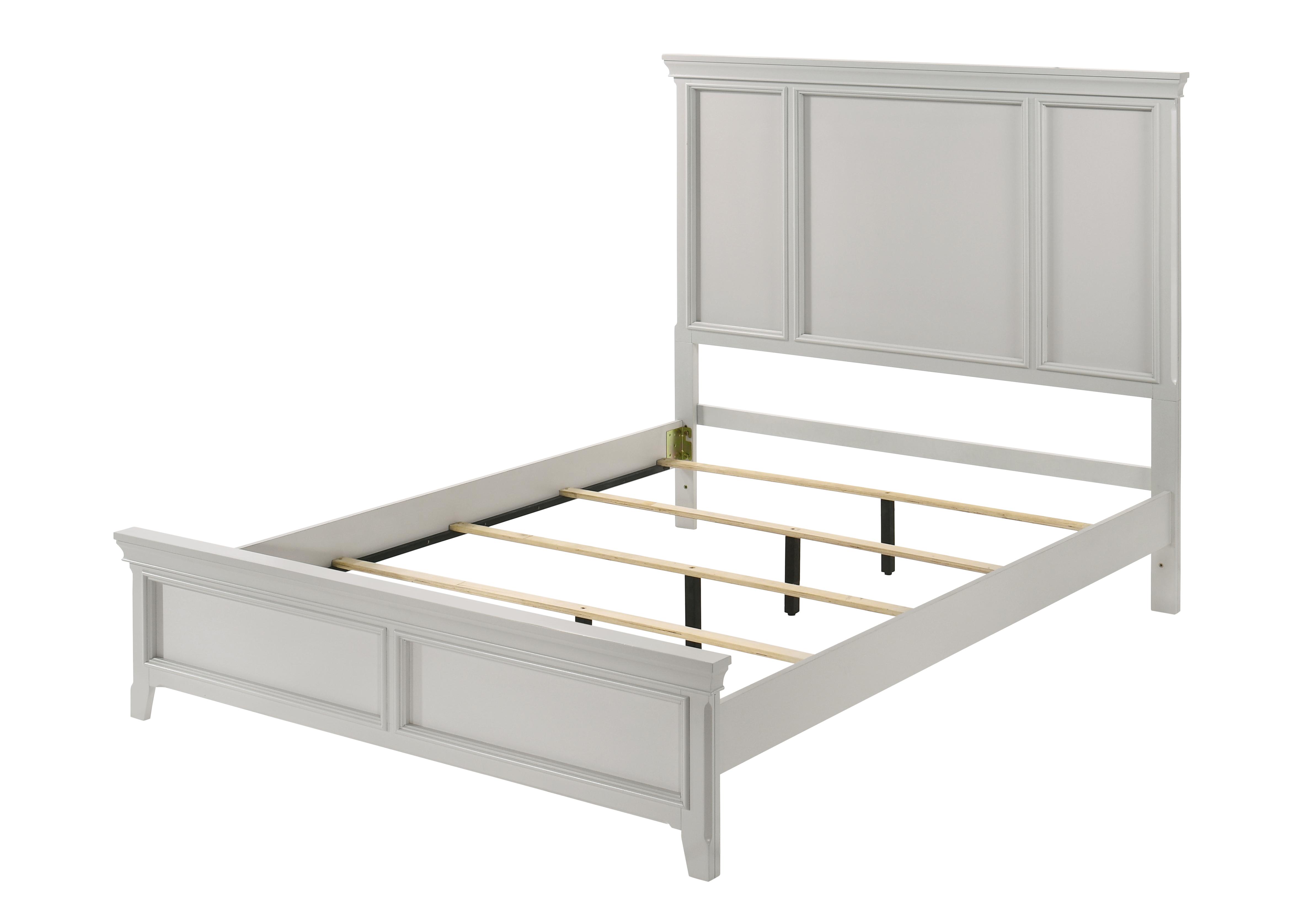 

        
Bernards Furniture MEADOW 200-110 Panel Bed Light Gray/White  708939200163
