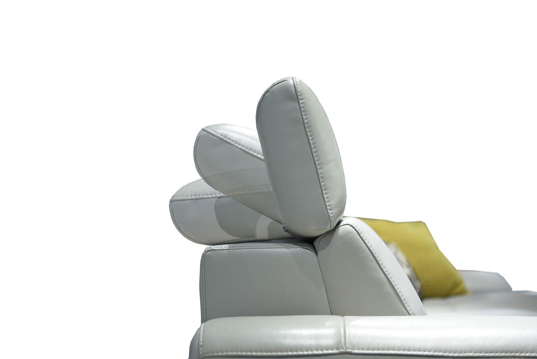 

                    
American Eagle Furniture EK-L690-LG Sectional Sofa Light Gray Top grain leather Purchase 
