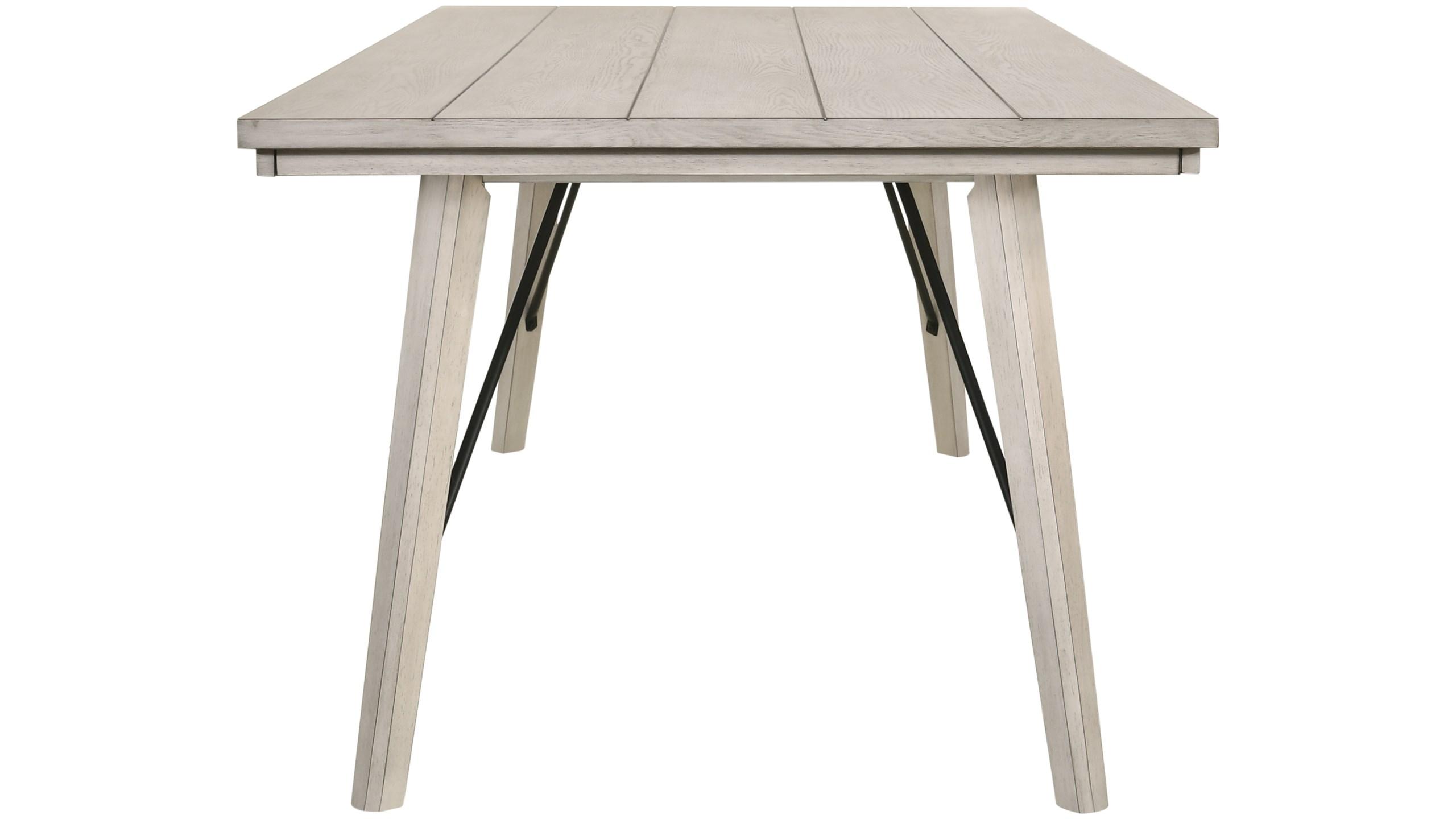 

                    
Crown Mark White Sands Dining Table Vintage White/Light Gray Fabric Purchase 
