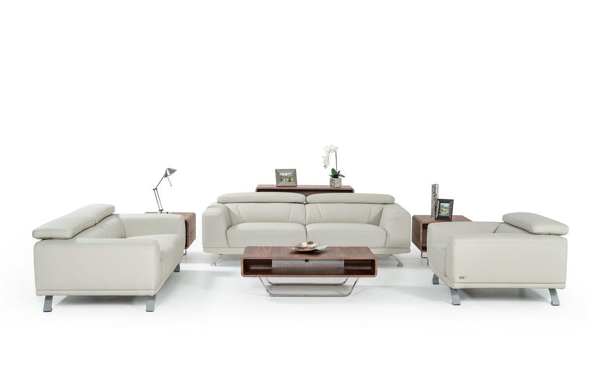 

    
VGKN8334-LTGRY Sofa Set
