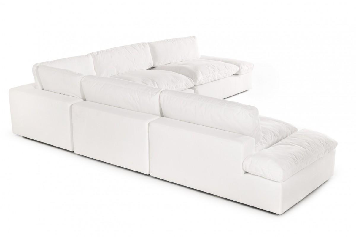 

    
Light Grey Fabric Sectional Sofa Divani Casa Kelly VIG Modern Contemporary
