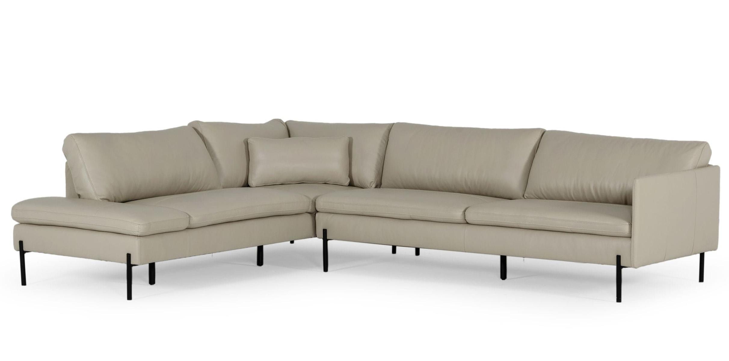 

    
VGKKKF.1061Z-GRY-LAF-SECT VIG Furniture Sectional Sofa
