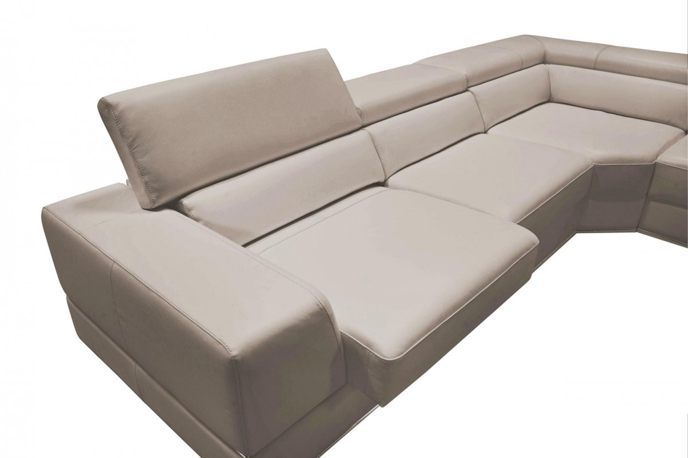 

                    
VIG Furniture VGCA5106-GRY-SECT Sectional Sofa Light Gray Italian Leather Purchase 
