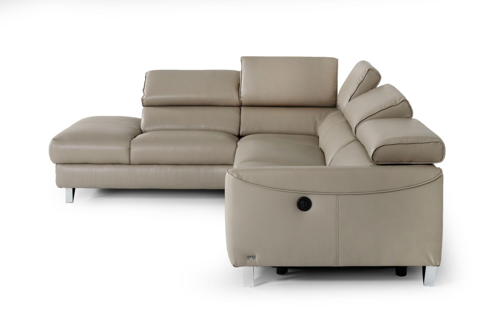 

                    
VIG Furniture VGKNE9112-LAF Recliner Sectional Taupe Eco-Leather Purchase 
