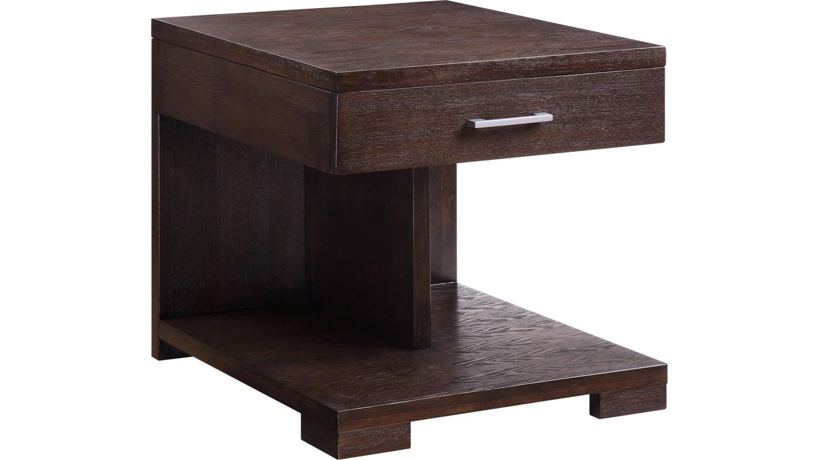 

                    
Acme Furniture Niamey Coffee Table End Table Accent Table Walnut  Purchase 
