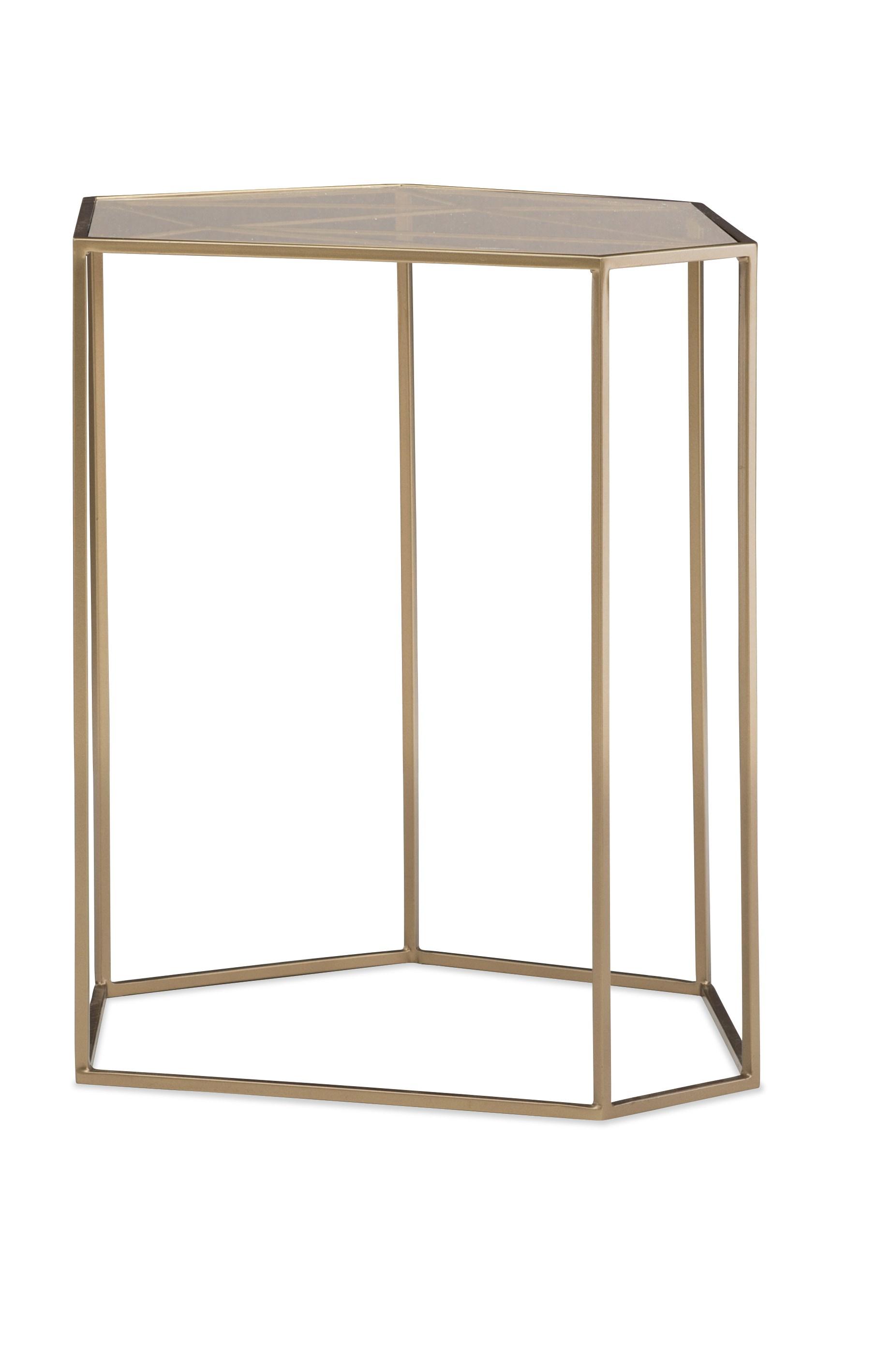 

    
Lucent Bronze Smooth Metallic Paint Contemporary VECTOR ACCENT TABLE by Caracole
