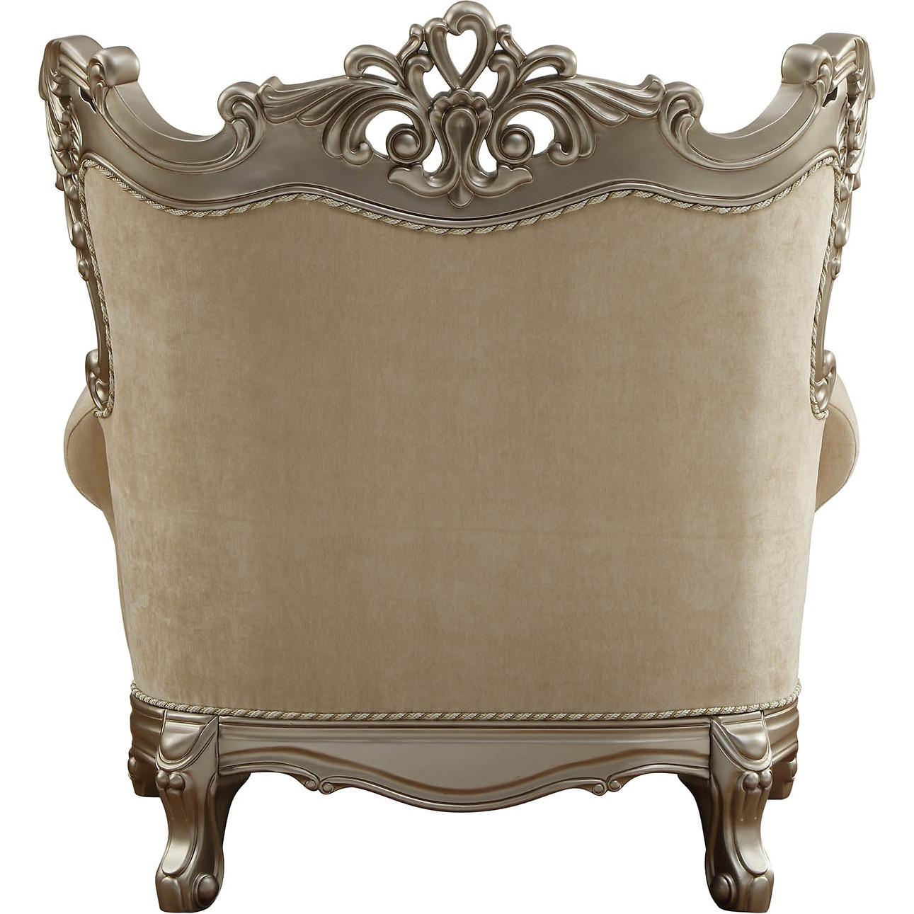 

        
Acme Furniture Ranita 51042 Arm Chair Tan/Champagne Fabric 0840412157578
