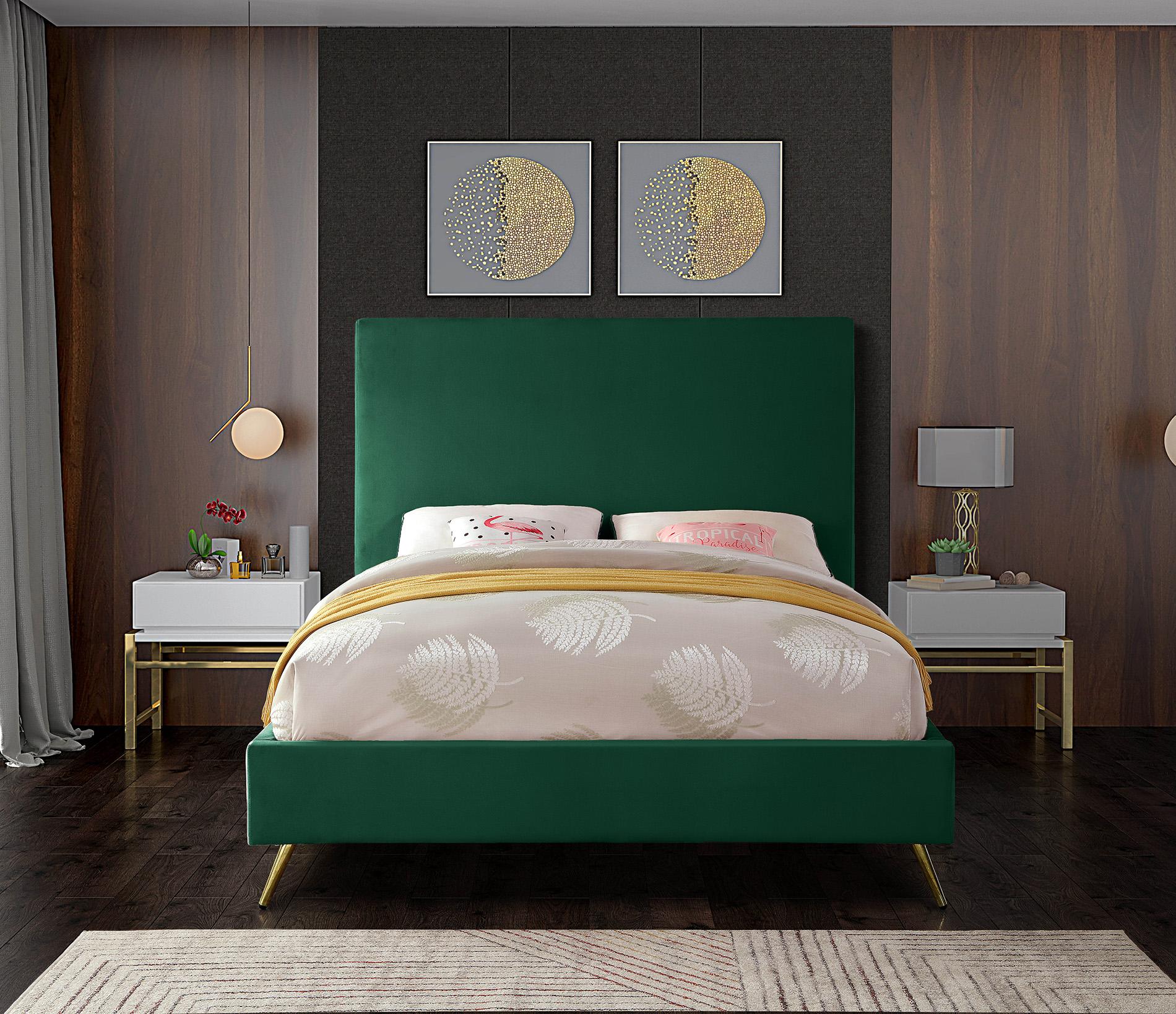 

    
Meridian Furniture JASMINE Green-F Platform Bed Green JasmineGreen-F
