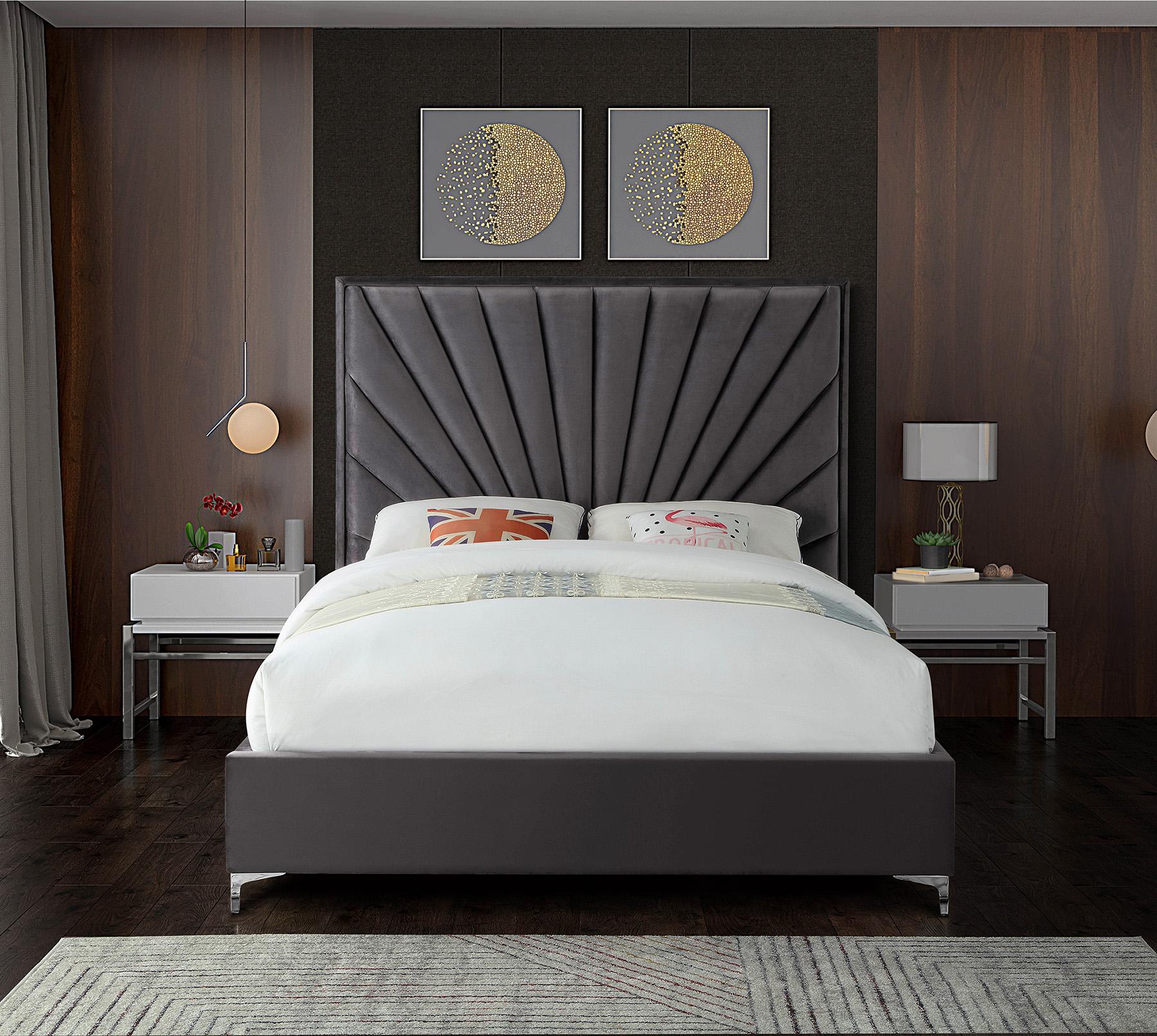 

    
Meridian Furniture ECLIPSE Grey-F Platform Bed Gray EclipseGrey-F
