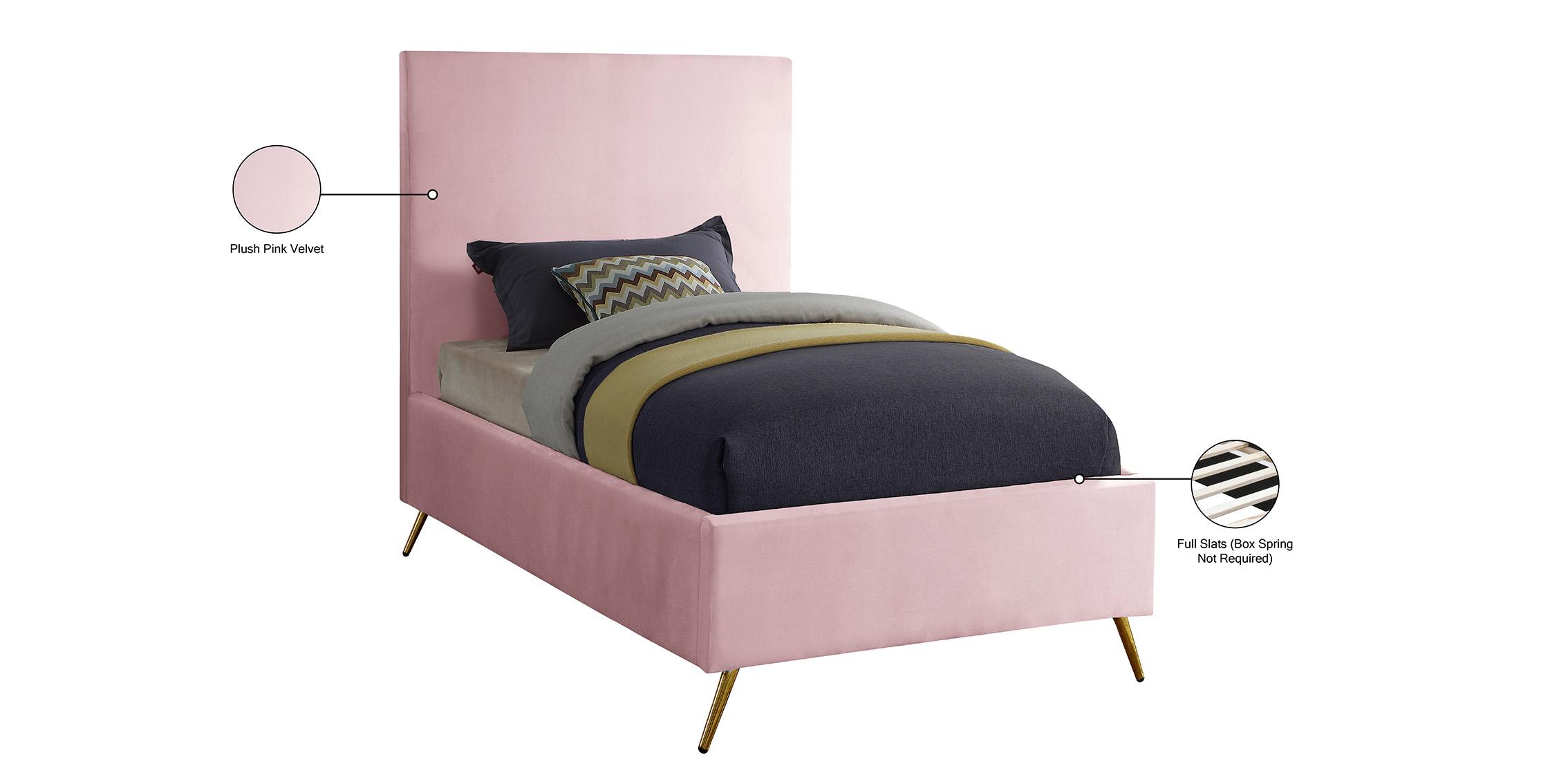 

    
Meridian Furniture JASMINE Pink-T Platform Bed Pink JasminePink-T
