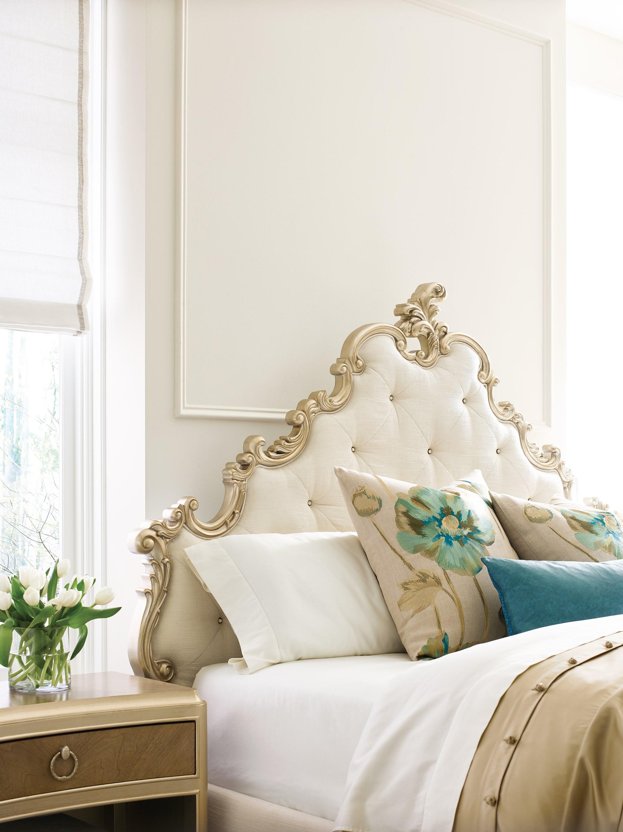 

        
Caracole FONTAINEBLEAU Panel Bedroom Set Cream/Gold Fabric 662896030228
