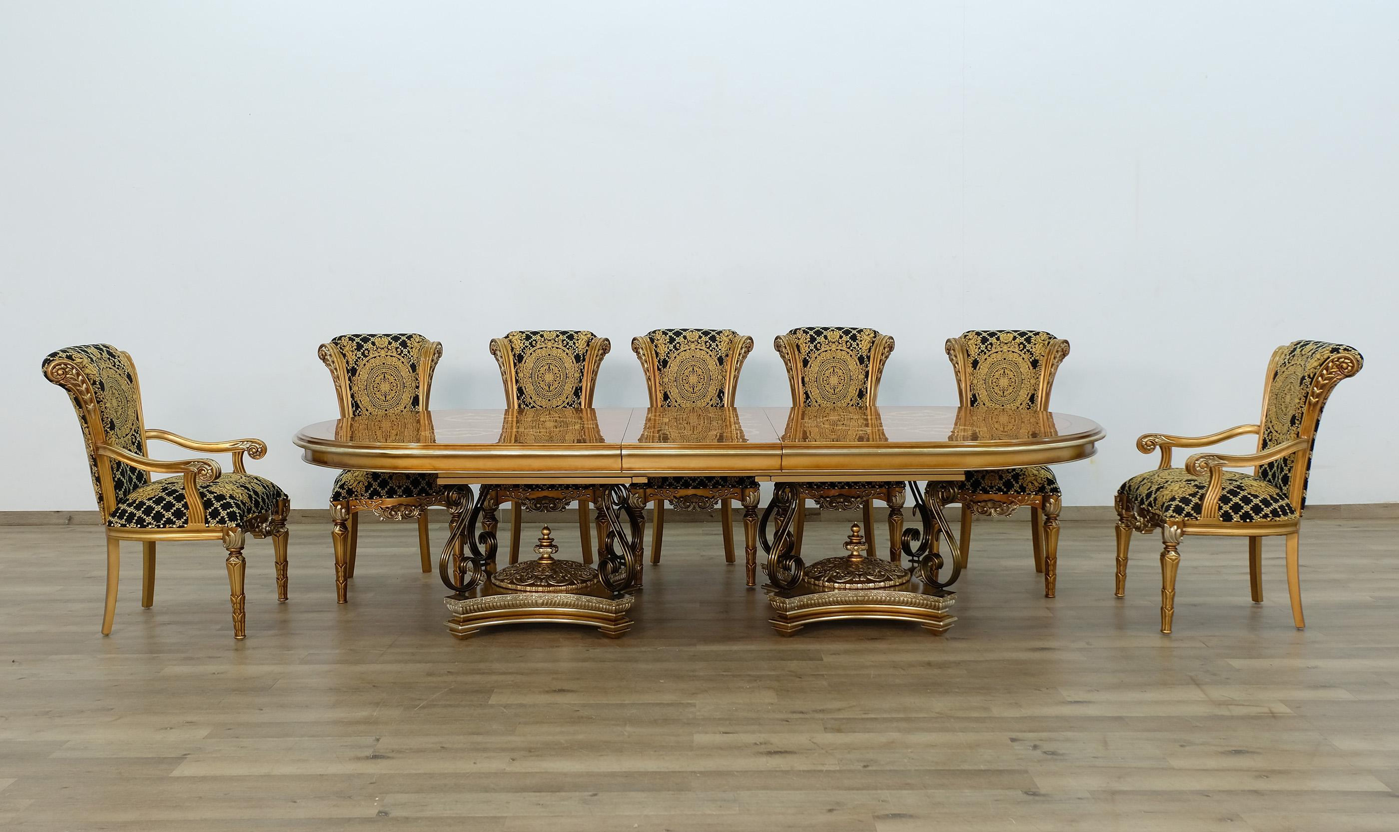 

        
6015422070009Valentina Black & Gold Luxury Fabric Arm Chair Set 2Pcs EUROPEAN FURNITURE
