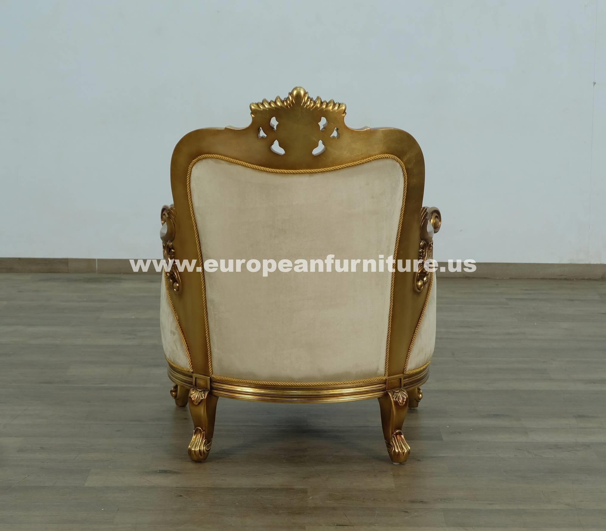 

                    
EUROPEAN FURNITURE BELLAGIO Sofa Set Antique/Gold/Bronze Fabric Purchase 
