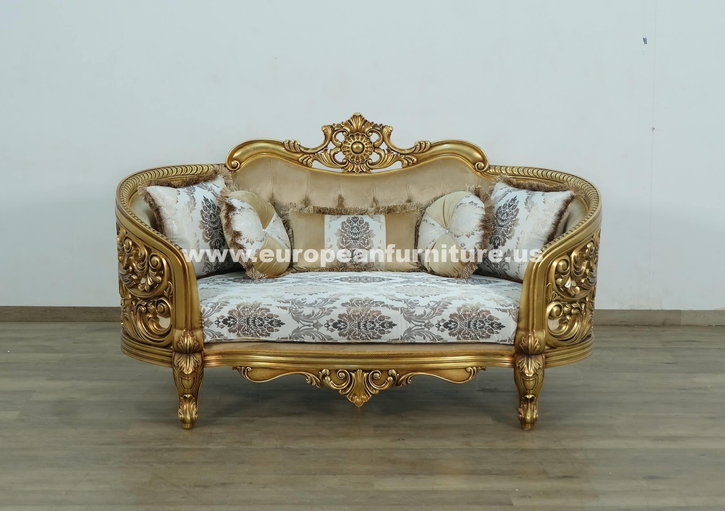

                    
Buy Classic Antique Bronze Fabric 30014 BELLAGIO Sofa Set 4Pcs EUROPEAN FURNITURE
