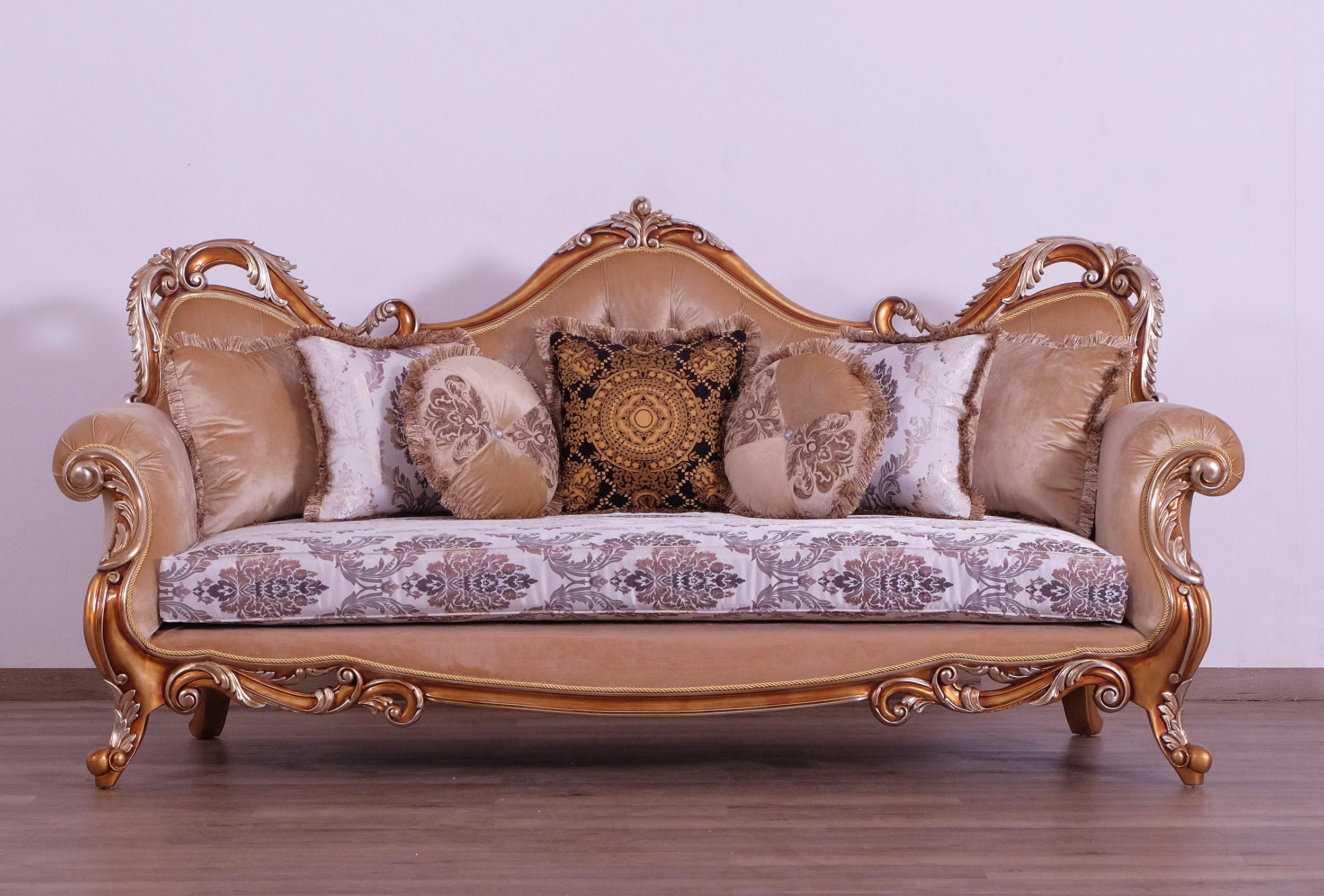 

    
38996-Set-3 Luxury Black & Gold Wood Trim TIZIANO II Sofa Set 3 Pcs EUROPEAN FURNITURE Classic
