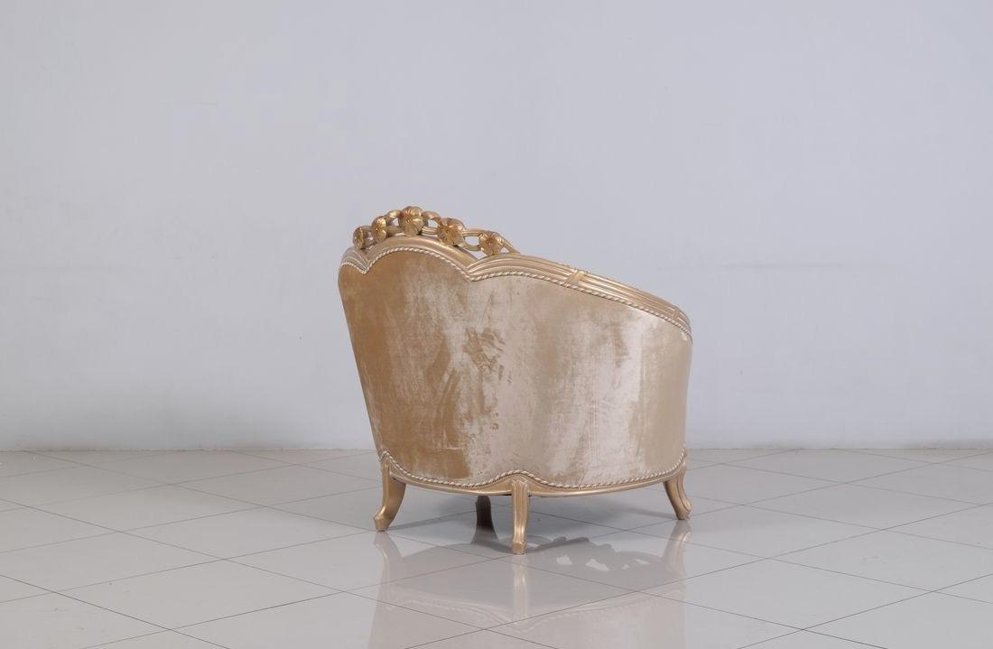 

    
EUROPEAN FURNITURE VALENTINA Arm Chair Off-White/Copper/Champagne 45001-C
