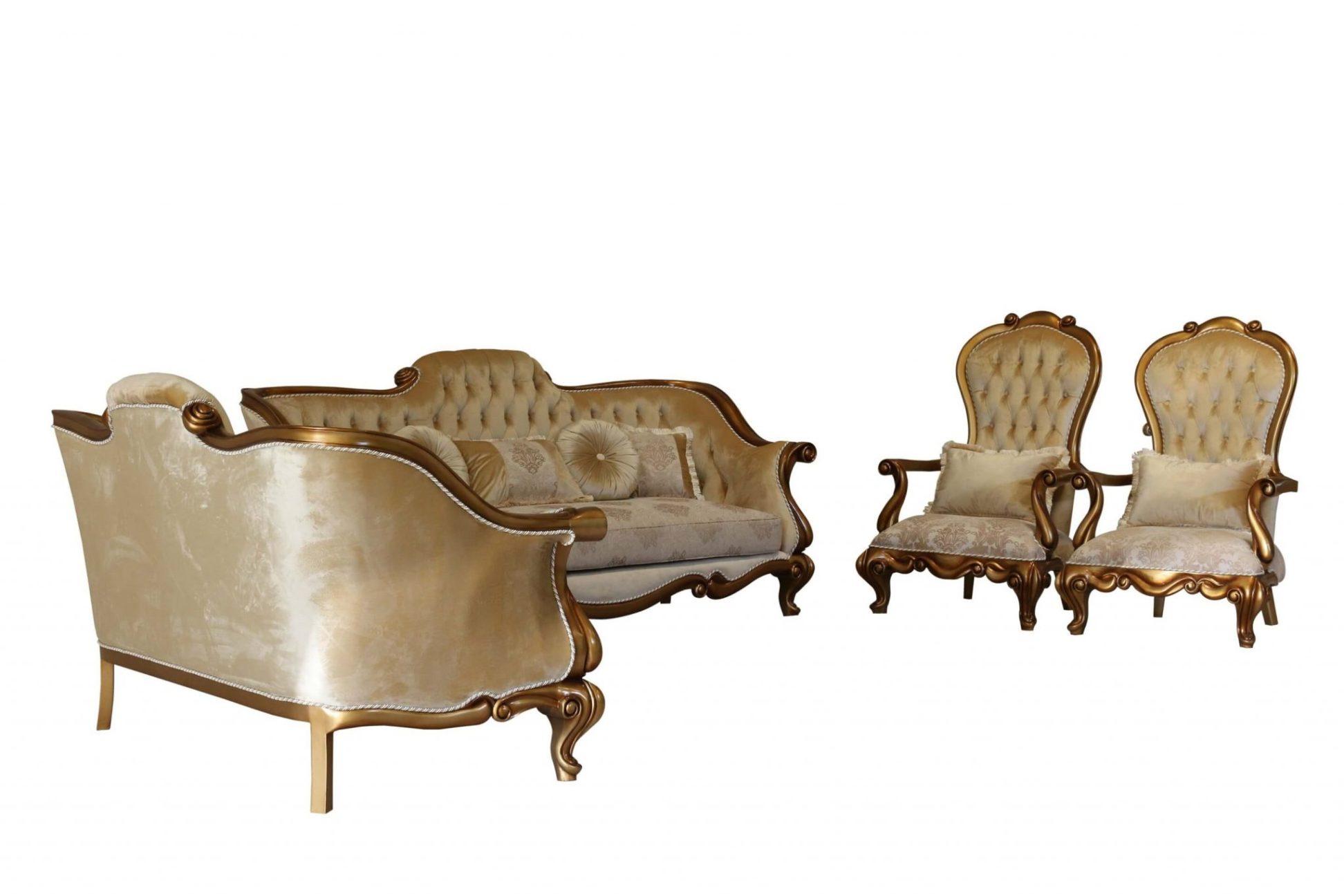 

    
 Order  Luxury Gold & Bronze CARLOTTA Chair Set 2 Pcs EUROPEAN FURNITURE Traditional Classic
