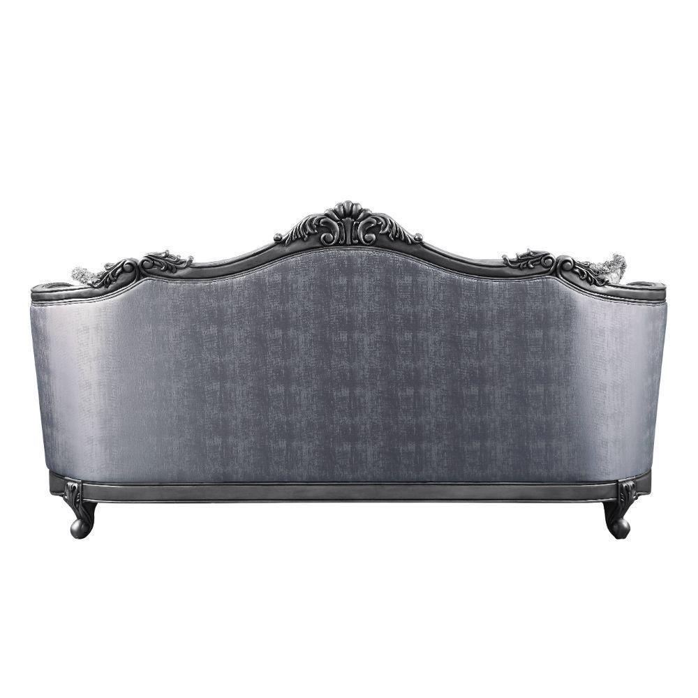 

    
Acme Furniture Ariadne Sofa Platinum/Silver/Gray 55345
