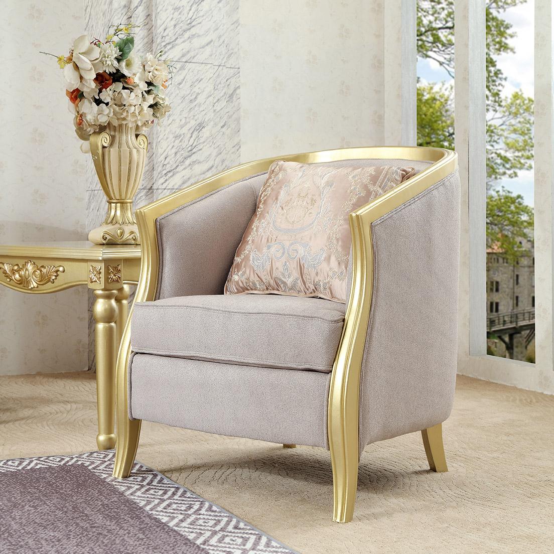 

                    
Homey Design Furniture HD-710 Sofa Set Metallic/Gold Finish/Beige Fabric Purchase 
