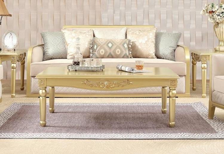 

    
HD-699-Set-4 Homey Design Furniture Sofa Loveseat Chair and Coffee Table
