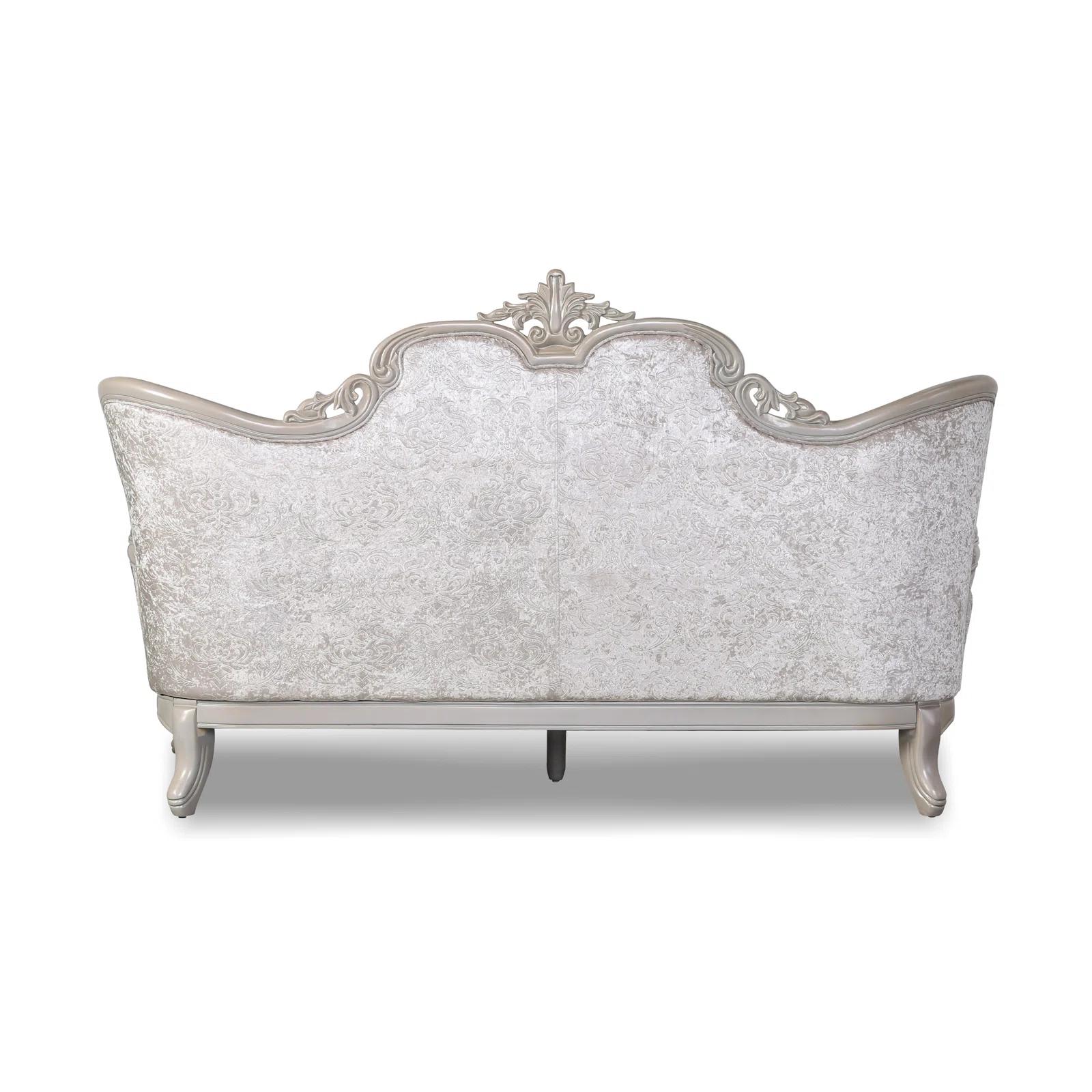 

                    
Buy Luxury Off-White Tufted Sofa Set 2Pcs ACAPULCO FM65001WH-SF FoA Traditional
