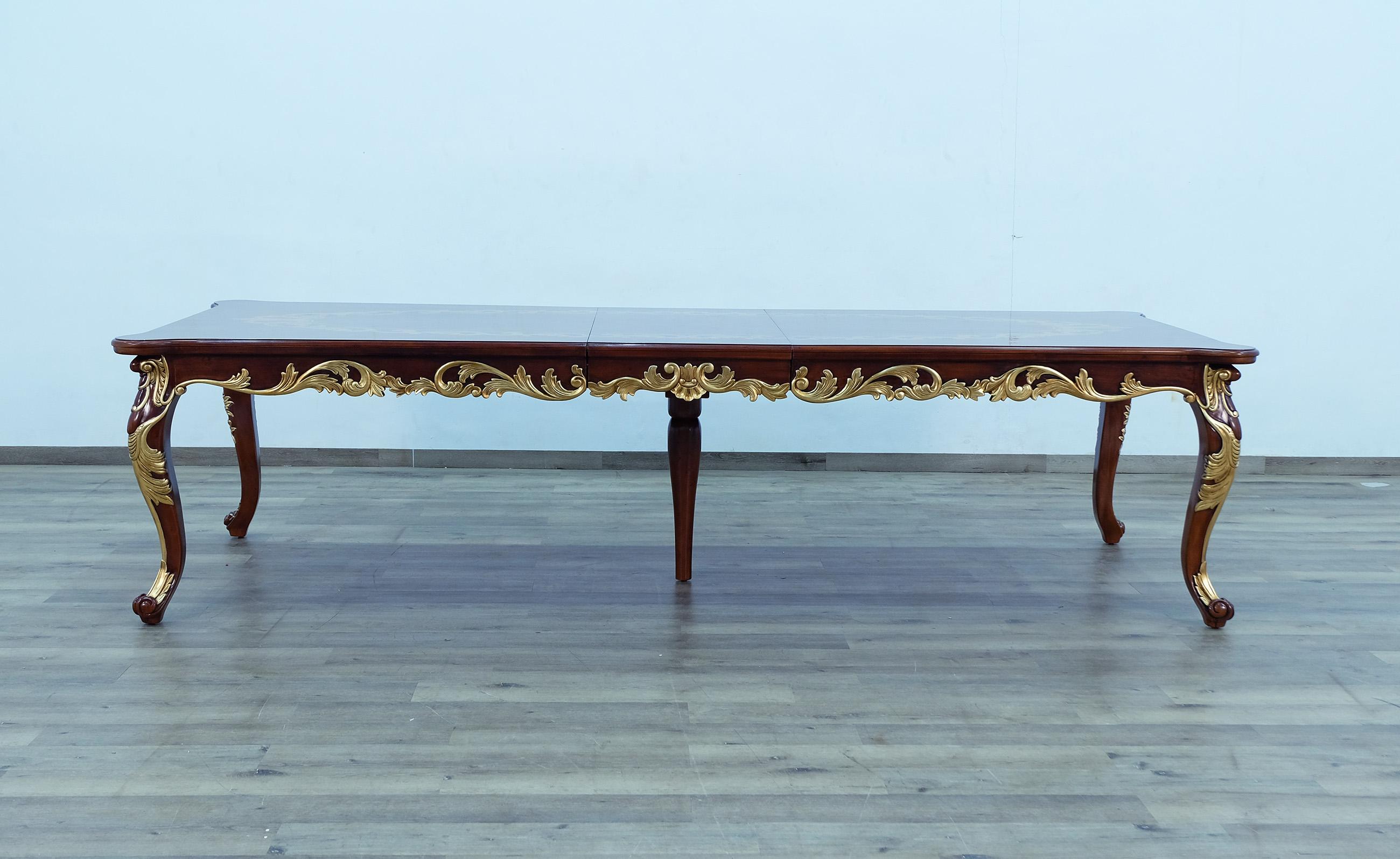 

    
 Shop  Luxury Rosewood & Maple LUXOR Dining Table EUROPEAN FURNITURE Traditional
