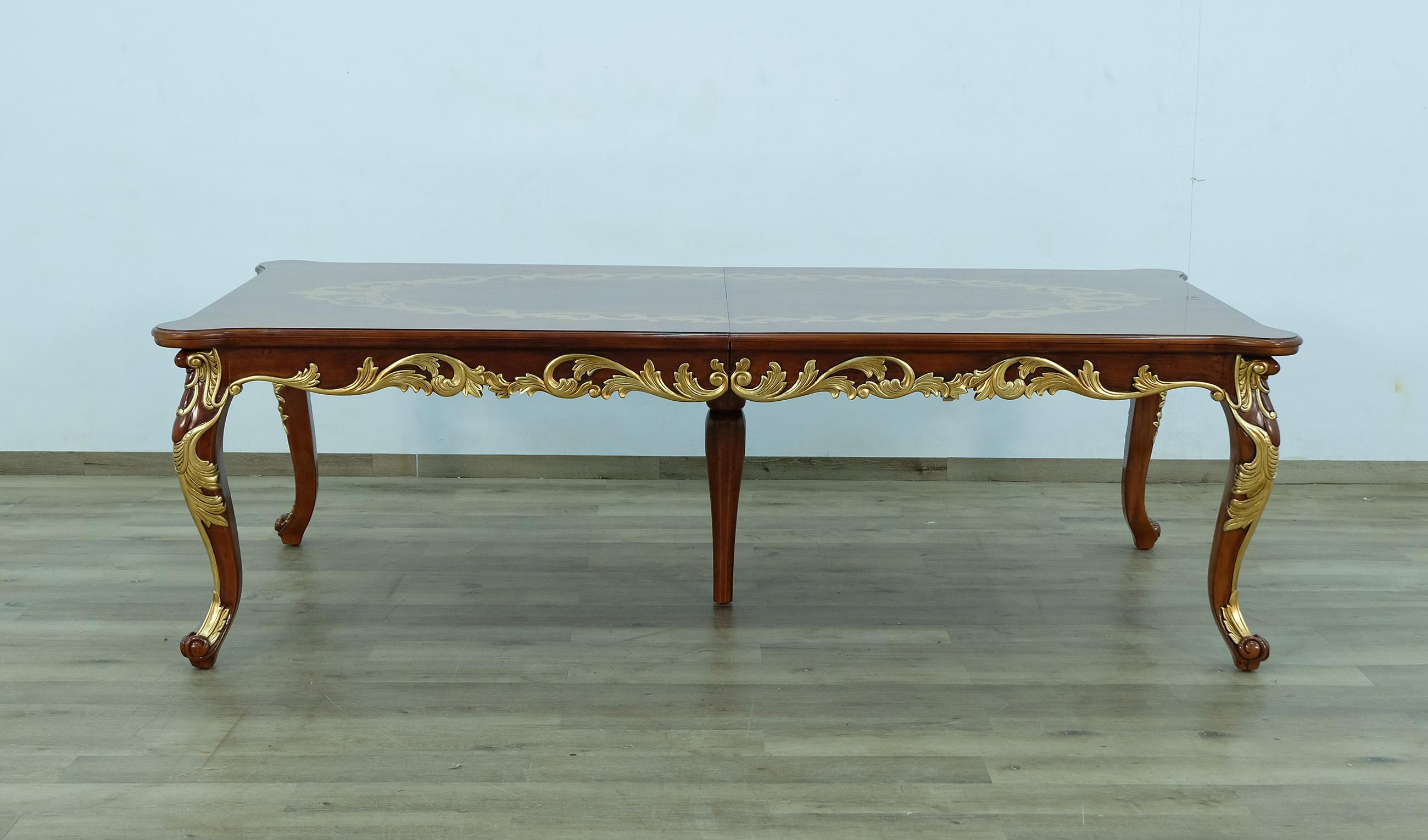 

    
 Photo  Luxury Rosewood & Maple LUXOR Dining Table EUROPEAN FURNITURE Traditional
