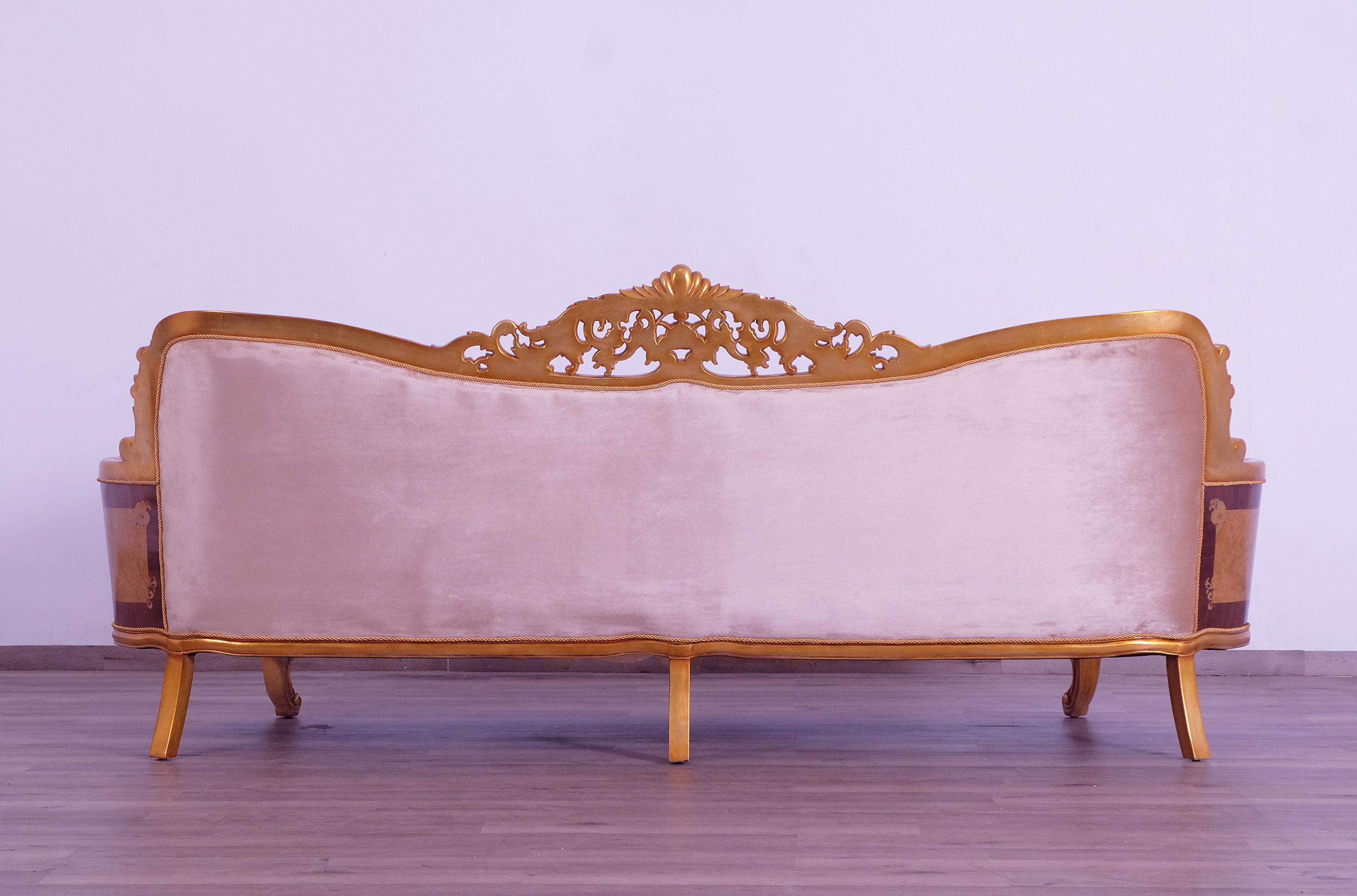 

    
31056-S Luxury Sand & Gold Wood Trim MODIGLIANI III Sofa EUROPEAN FURNITURE Traditional
