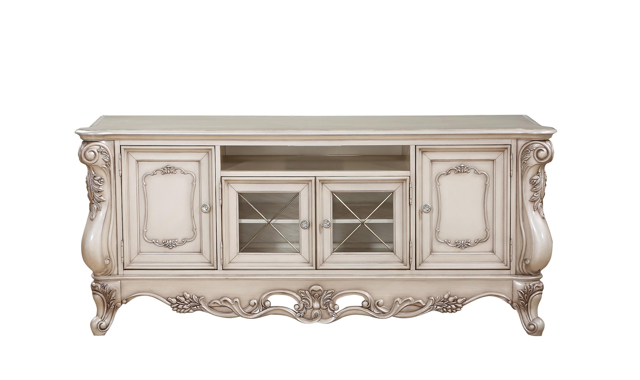 

    
Acme Furniture Gorsedd-91443 TV Stand Antique White Gorsedd-91443

