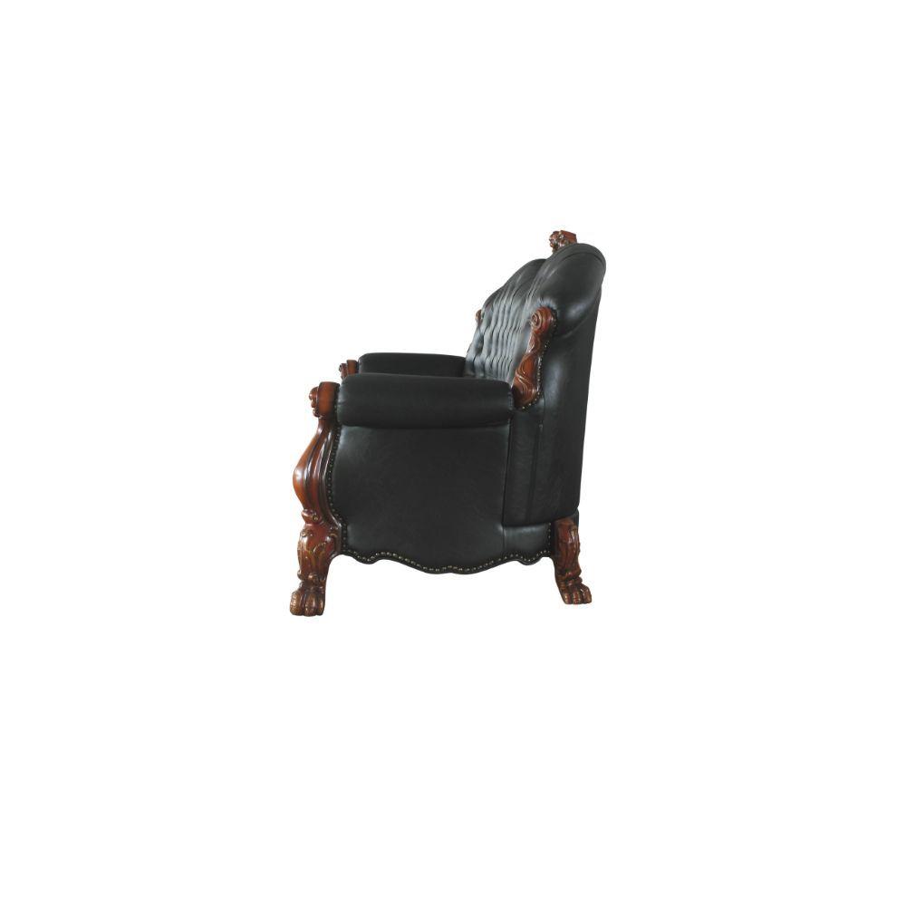 

                    
Buy Luxury Vintage Cherry Oak & Black PU Sofa Set 2Ps Dresden 58230 ACME Traditional
