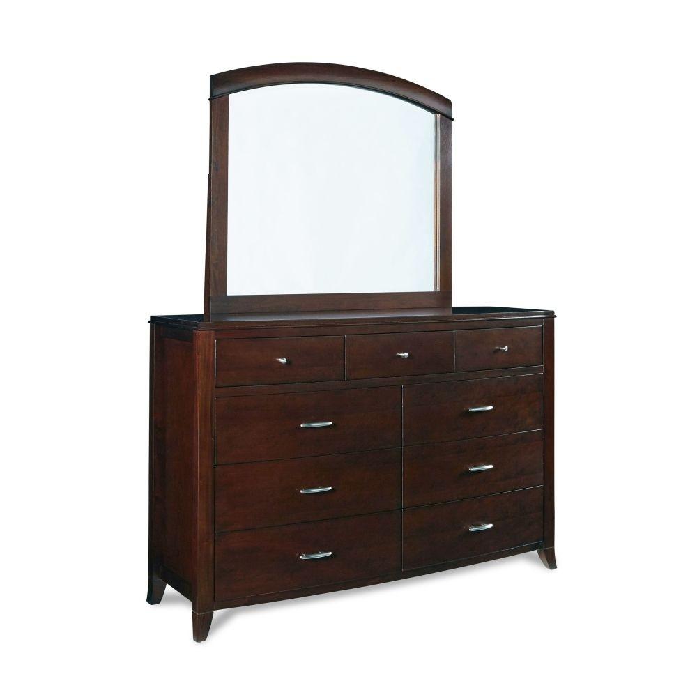 

    
Mahogany Finish Dresser & Mirror Set 2Pcs BRIGHTON by Modus Furniture
