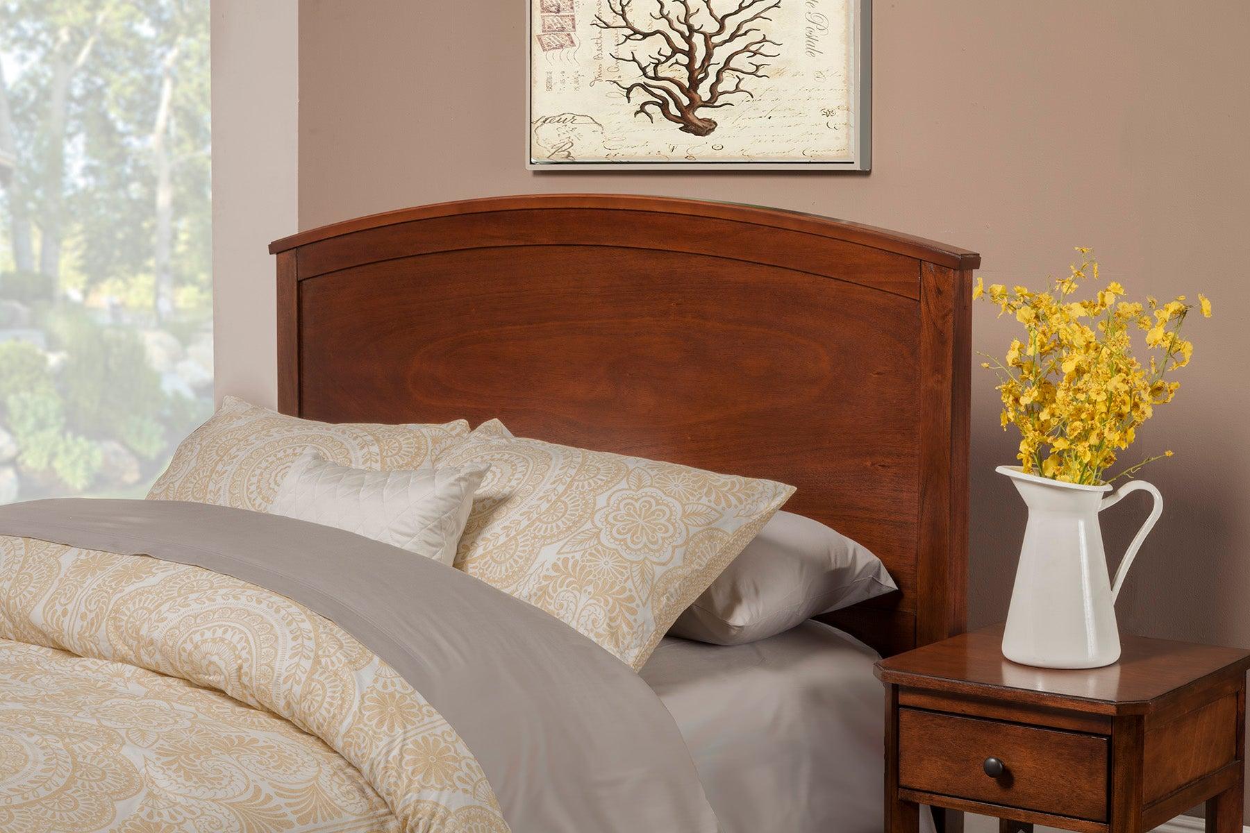 

    
 Order  Mahogany Queen Panel Bedroom Set 4Pcs 977-01Q BAKER ALPINE Traditional Classic
