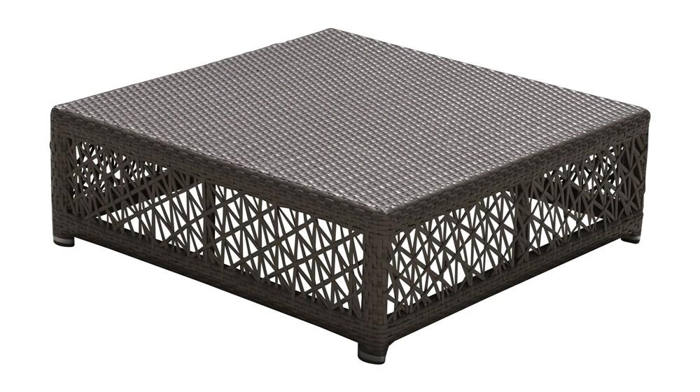 Modern Outdoor Coffee Table Maldives PJO-1801-GRY-CT G-1801-CT in Gray 