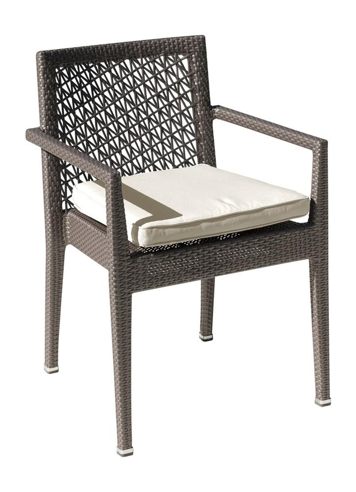 

    
Maldives Stackable Armchair w/off-white cushion PJO-1801-GRY-AC Panama Jack
