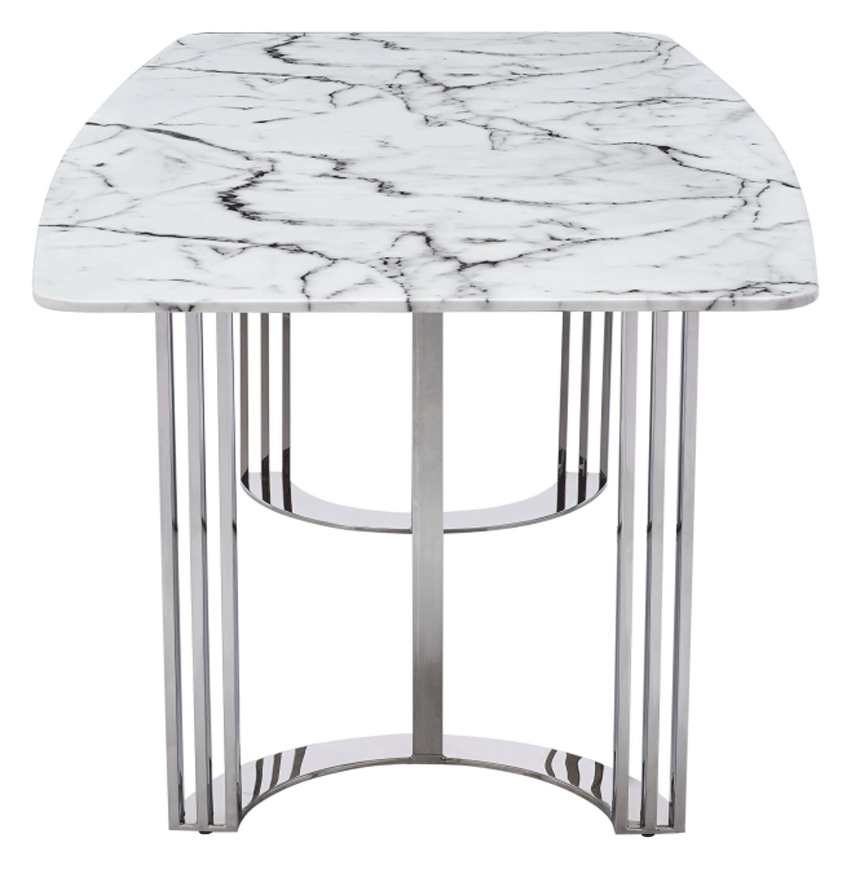 

                    
ESF 131 Silver Marble Dining Dining Table Set Gray Marble Purchase 
