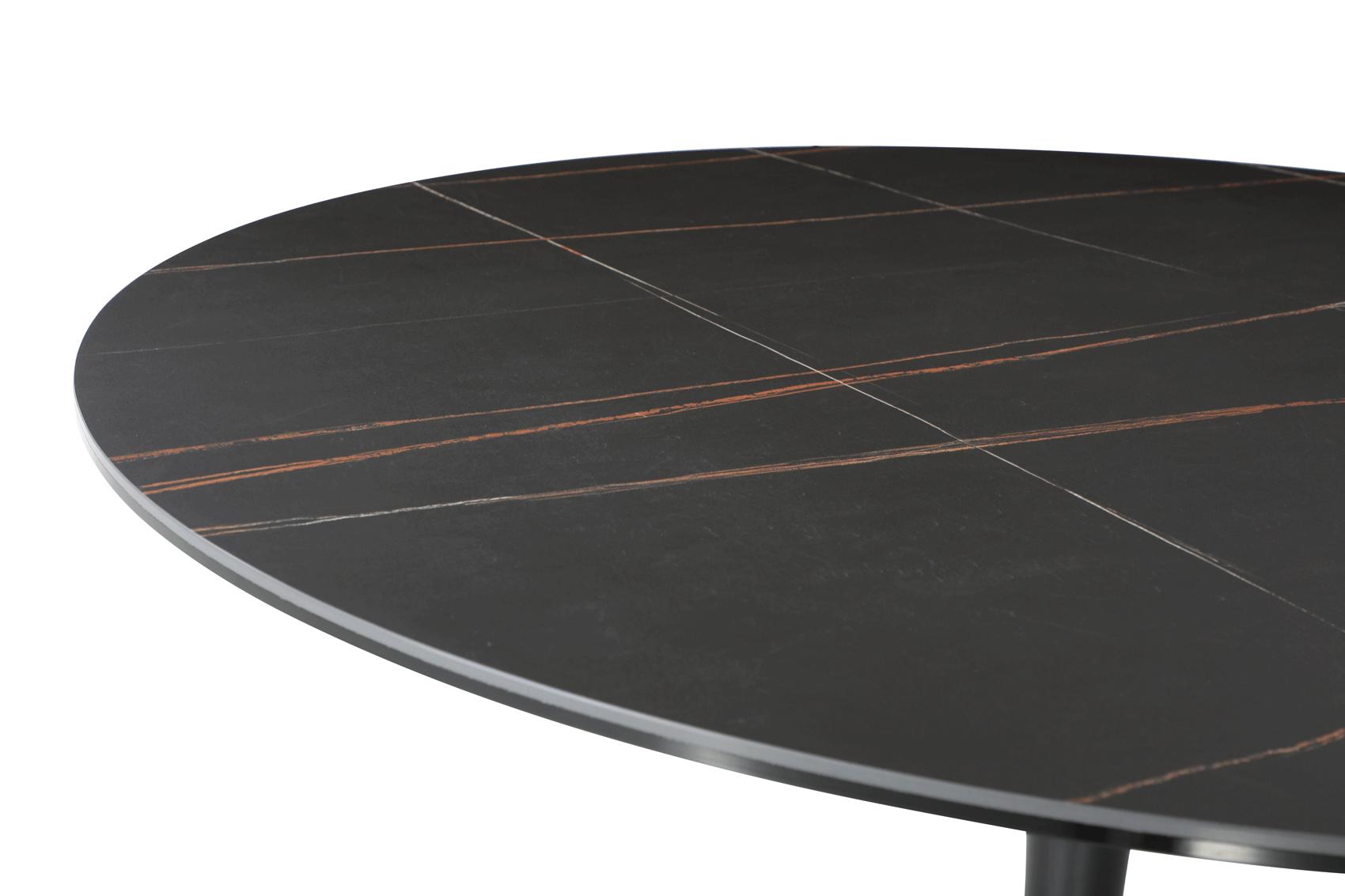 

                    
ESF 9088DININGTABLE Dining Table Set Black/Beige Microfiber Purchase 
