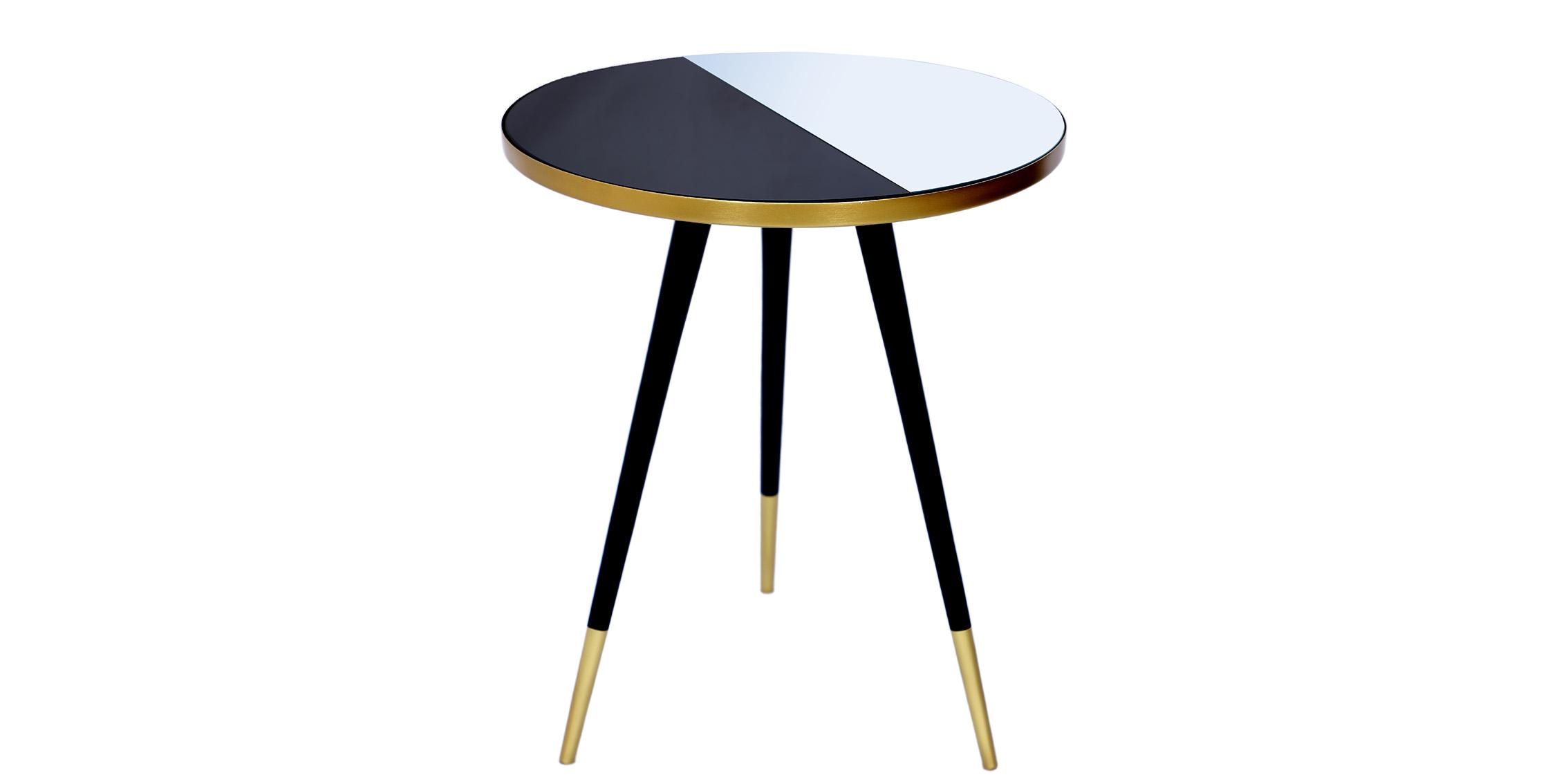 

        
Meridian Furniture REFLECTION 294-ET End Table Set Gold/Black  753359800943
