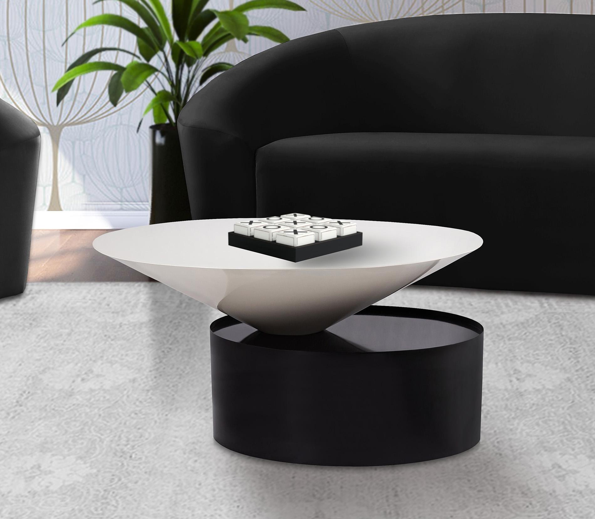 

    
266-C-Set-2 Meridian Furniture Coffee Table Set

