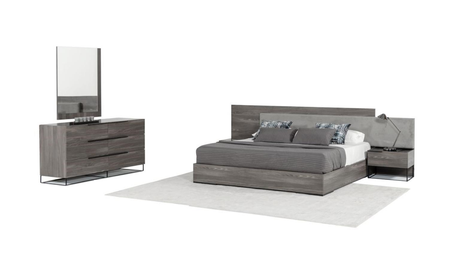 

    
Gray Oak Fabric Queen Size Panel Bedroom Set 5Pcs by VIG Nova Domus Enzo
