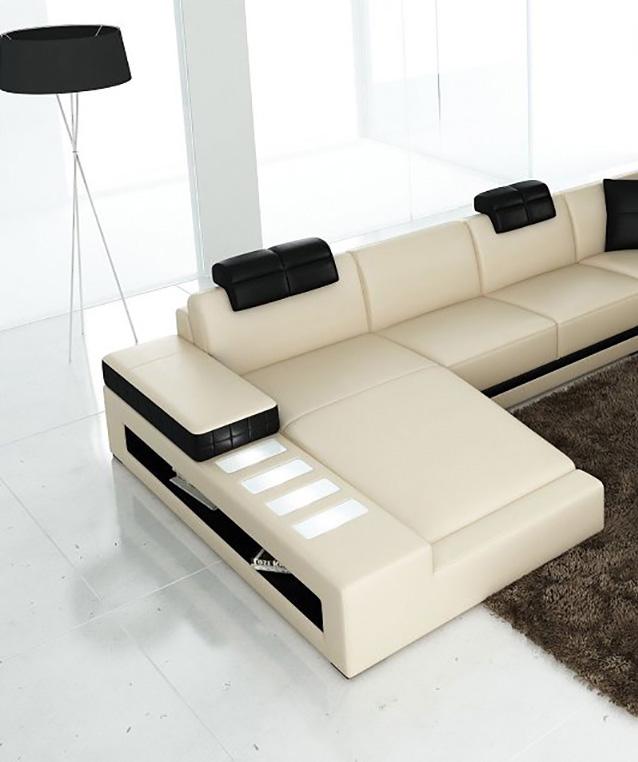 

    
Maxwest 622 BB Modern Beige & Brown Bonded Leather 4Pcs Sectional
